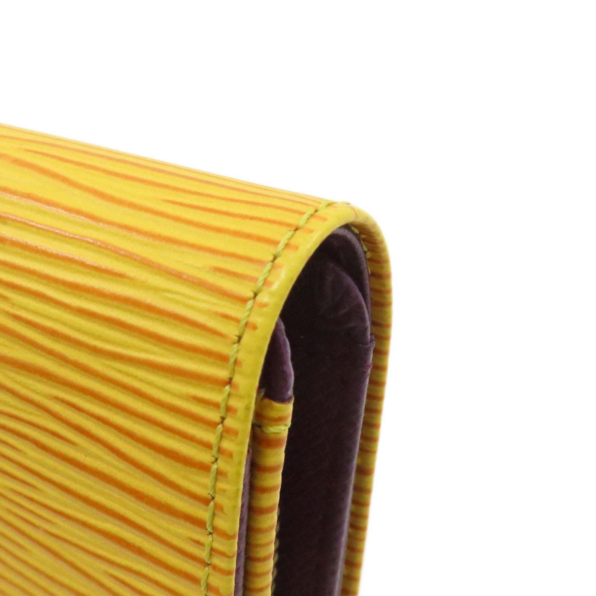 Louis Vuitton Jaune Epi Leather Wallet (Bi-Fold) (Pre-Owned)