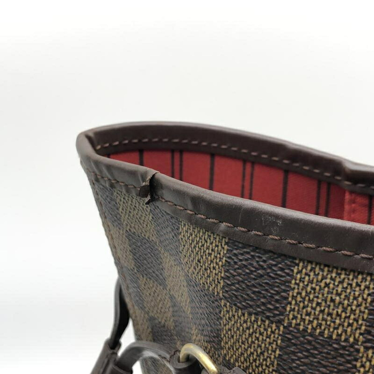 Louis Vuitton Brown Damier Canvas Tote Bag (Pre-Owned)