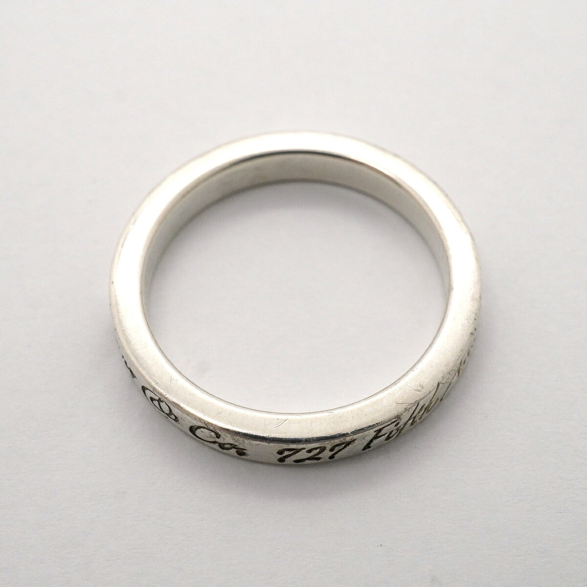 Tiffany Silver 925 Band Ring (Pre-Owned)