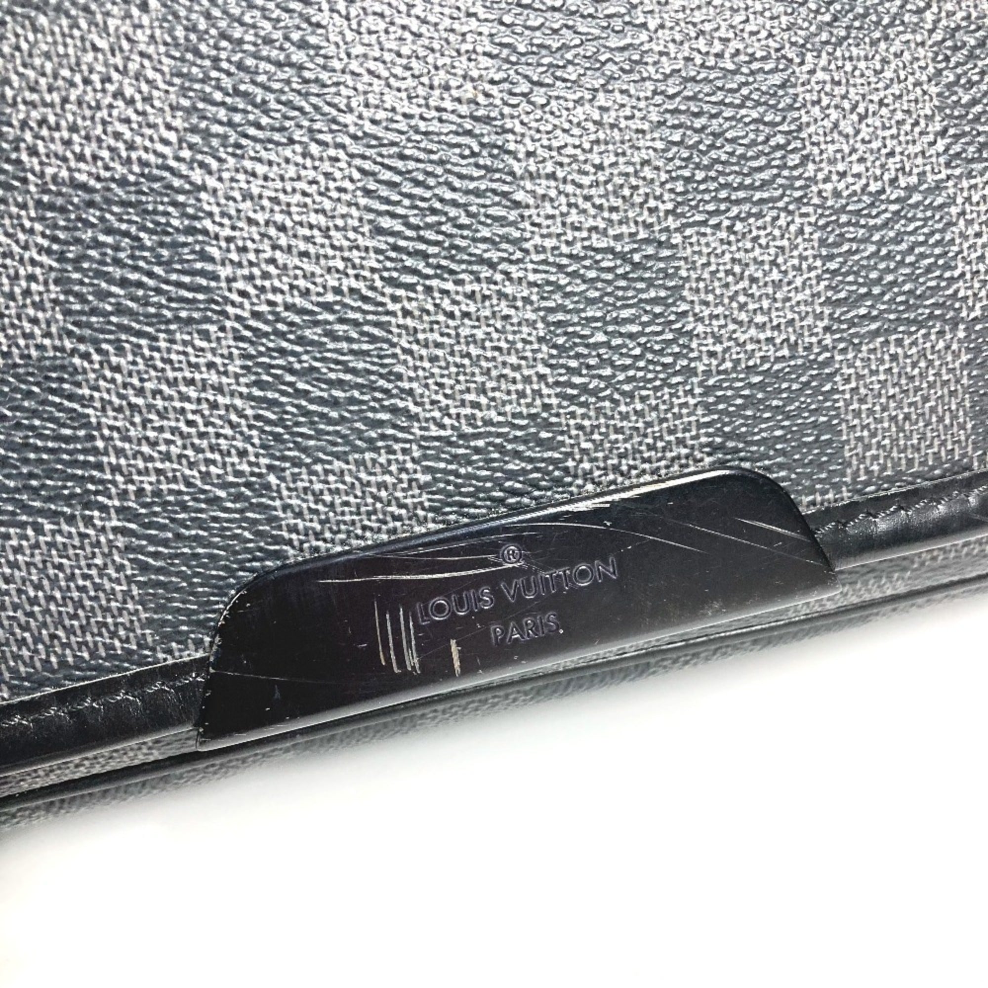 Louis Vuitton Damier Graphite Black Damier Graphite Messenger Bag Shoulder Bag (Pre-Owned)