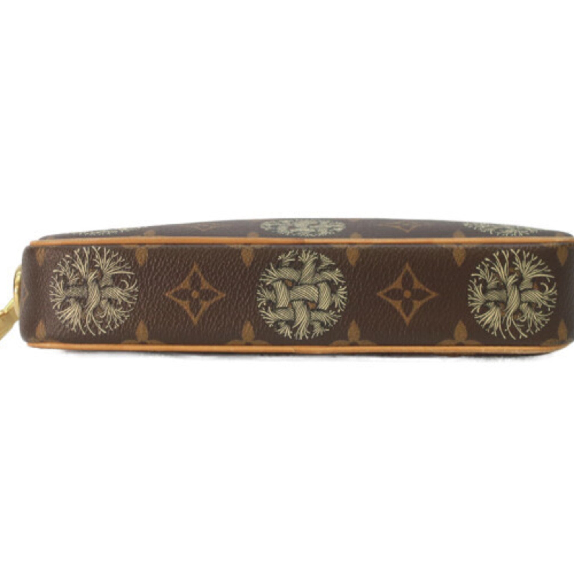 Louis Vuitton Brown Monogram Clutch Bag (Pre-Owned)