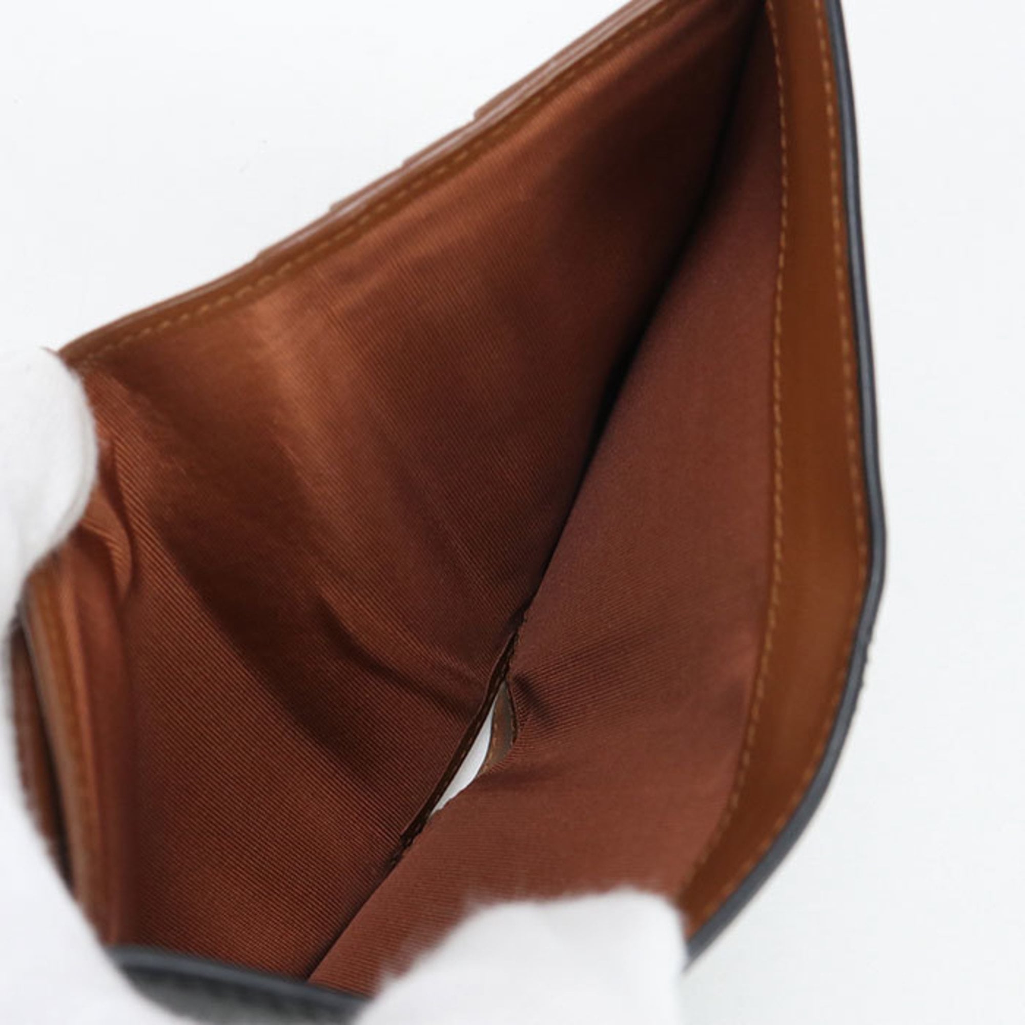 Salvatore Ferragamo Black Leather Long Wallet (Bi-Fold) (Pre-Owned)