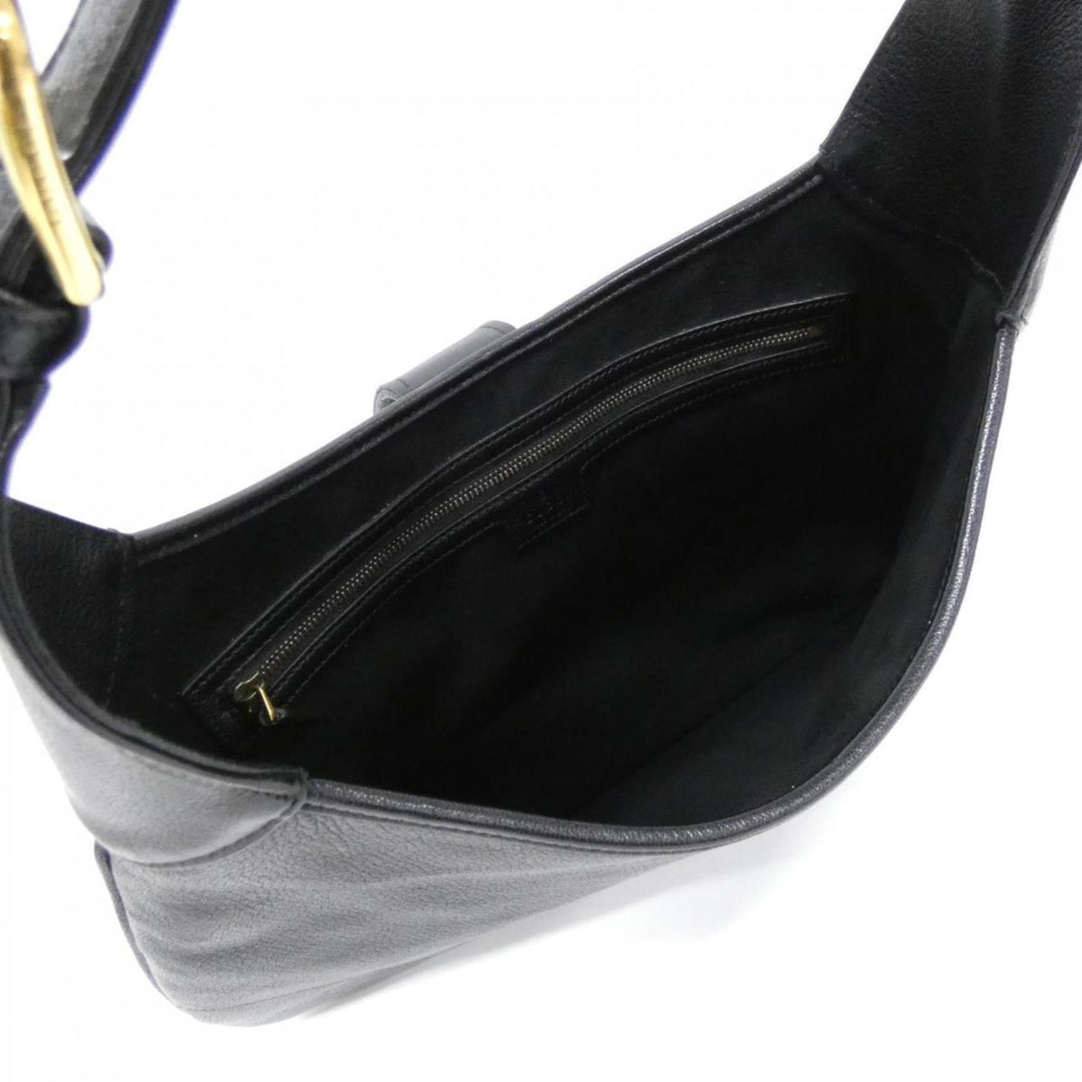 Gucci Black Leather Shoulder Bag (Pre-Owned)