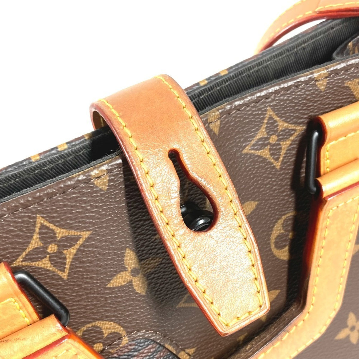 Louis Vuitton Brown Damier Canvas Shoulder Bag Tote Bag (Pre-Owned)