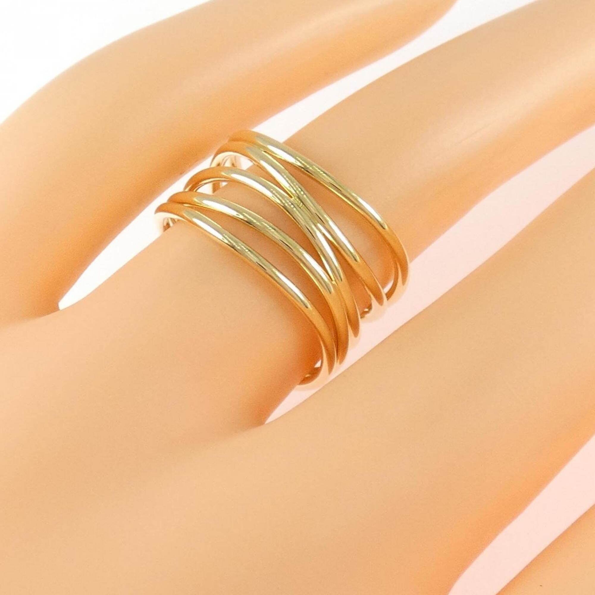 Tiffany Yellow Gold (18K) Band Ring (Pre-Owned)