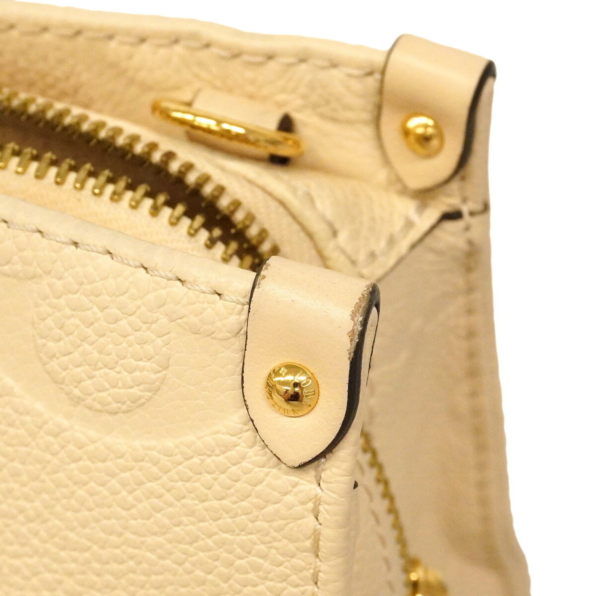 Louis Vuitton Cream Handbag (Pre-Owned)