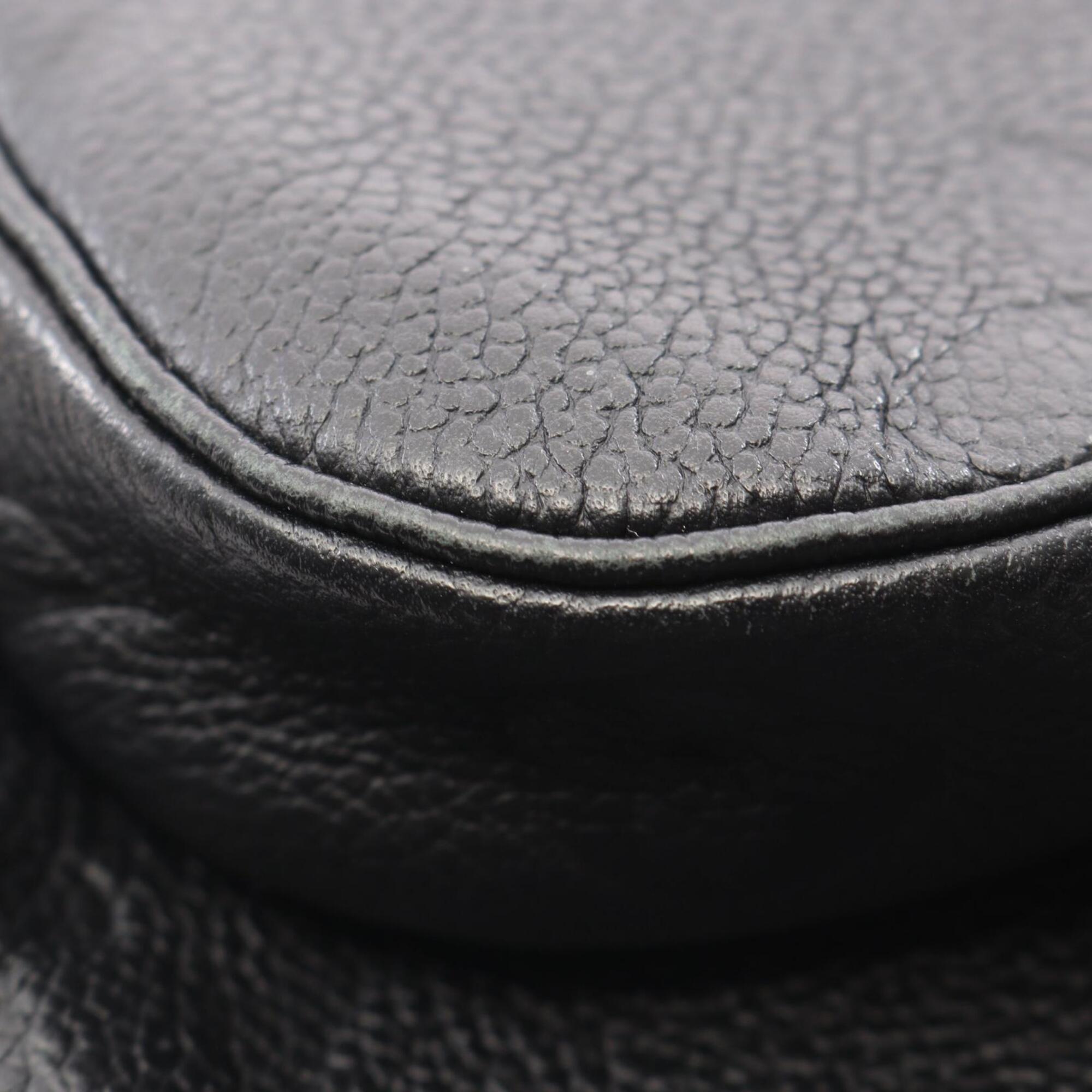 Louis Vuitton Black Noir Monogram Empreinte Handbag Pochette Shoulder Bag (Pre-Owned)