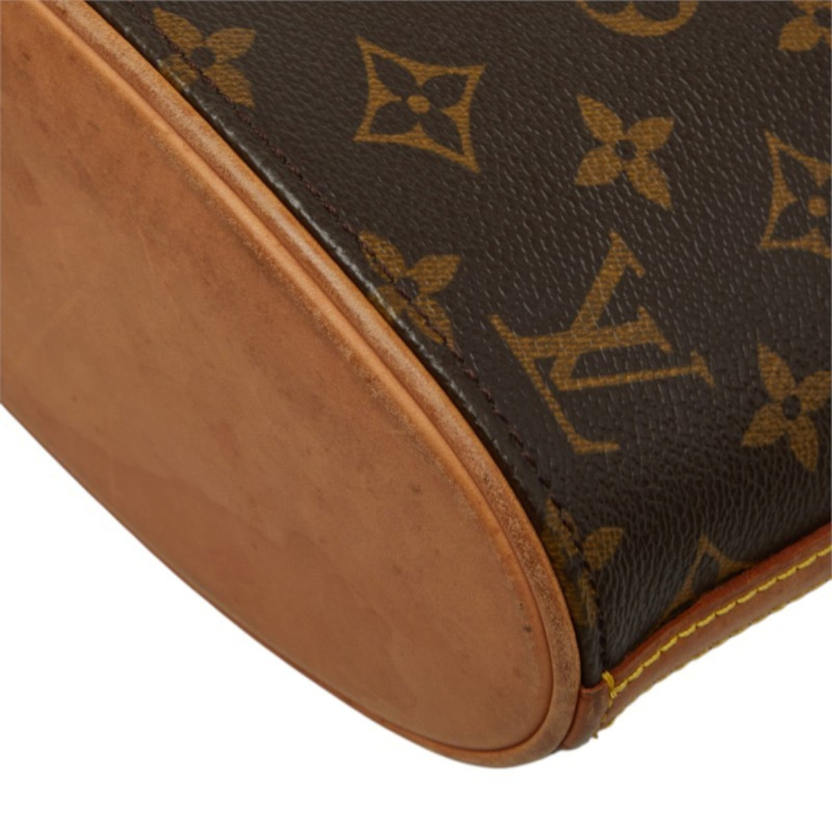 Louis Vuitton Brown Pvc Leather Shoulder Bag (Pre-Owned)