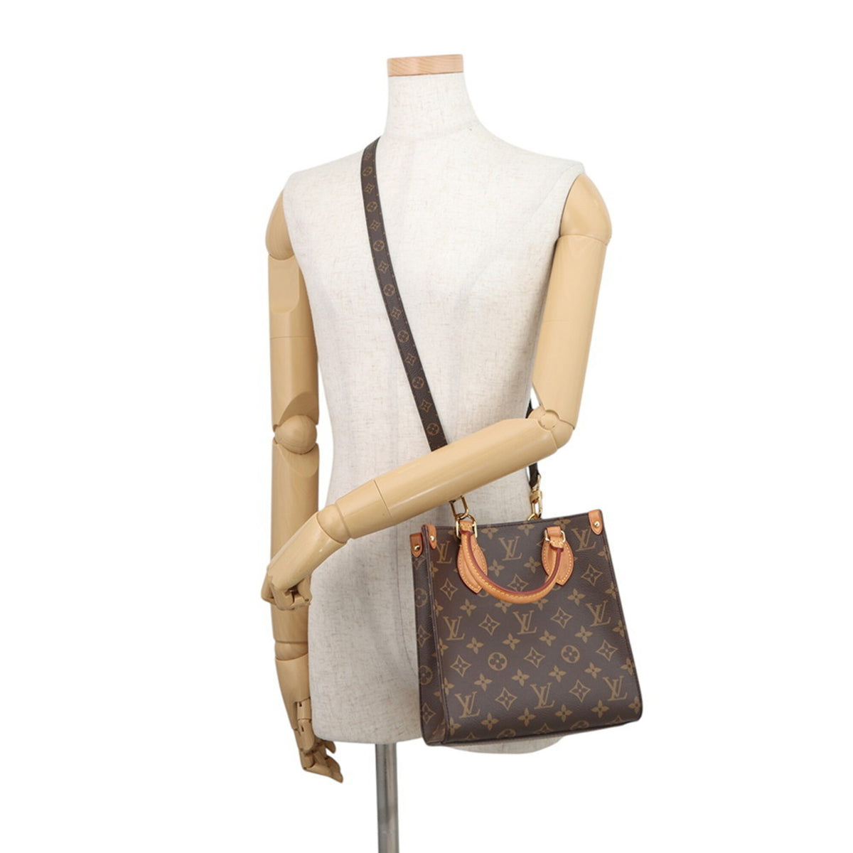 Louis Vuitton Monogram Red Color Monogram Handbag Shoulder Bag (Pre-Owned)