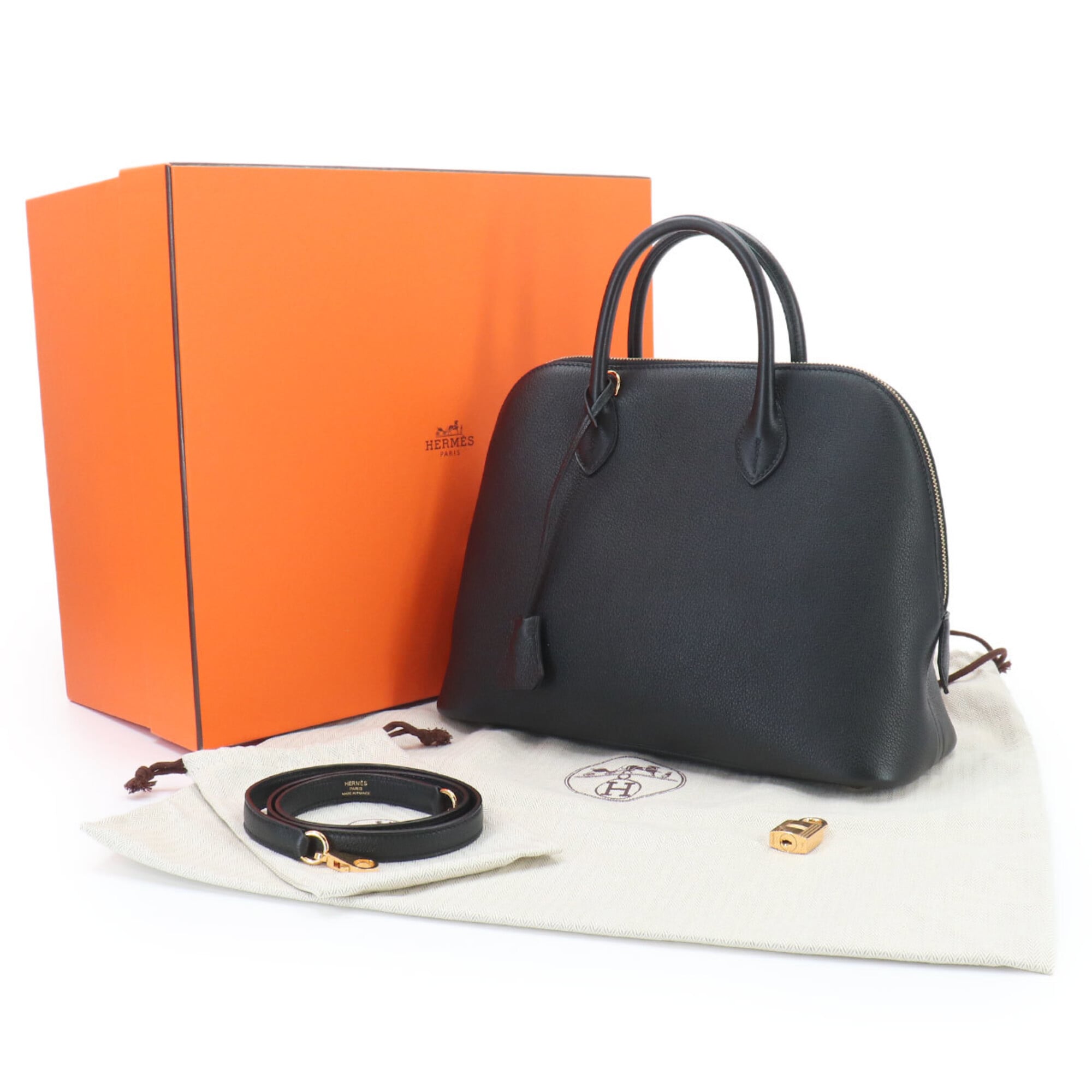 Hermes Black Handbag (Pre-Owned)
