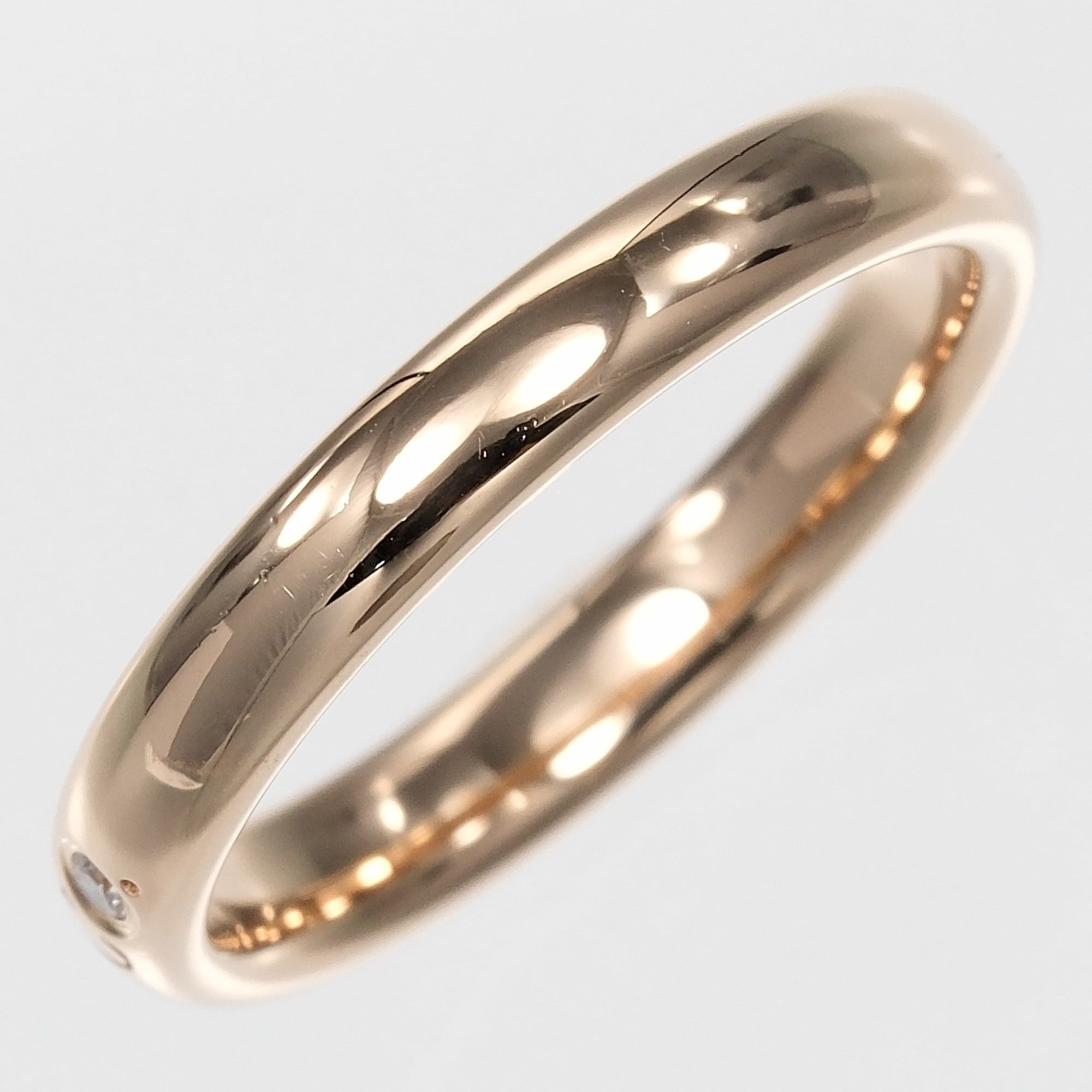 Tiffany Pink Gold Pink Gold (18K) Band Ring (Pre-Owned)