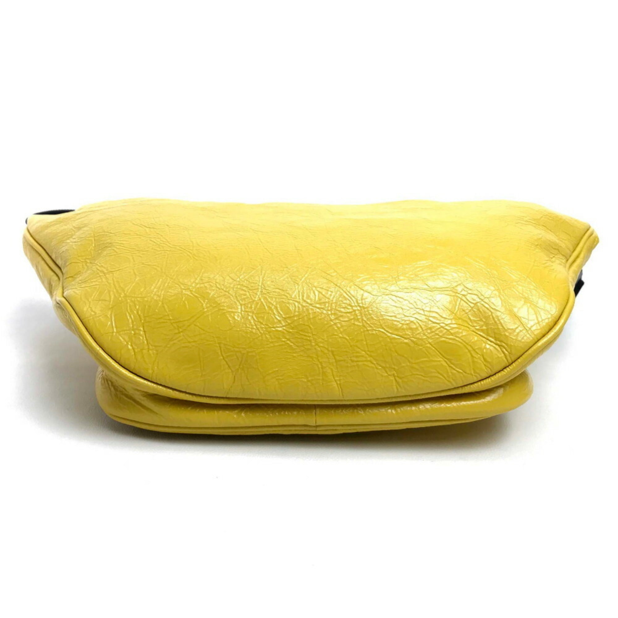 Balenciaga Yellow Leather Sling Bag (Pre-Owned)