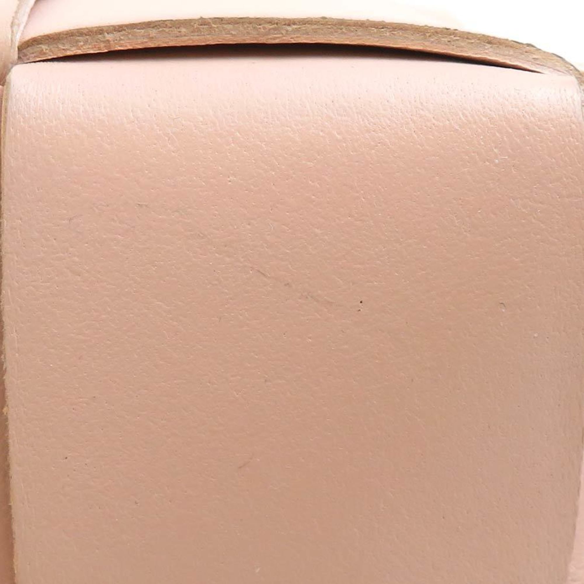 Bottega Veneta Light Pink Leather Handbag (Pre-Owned)