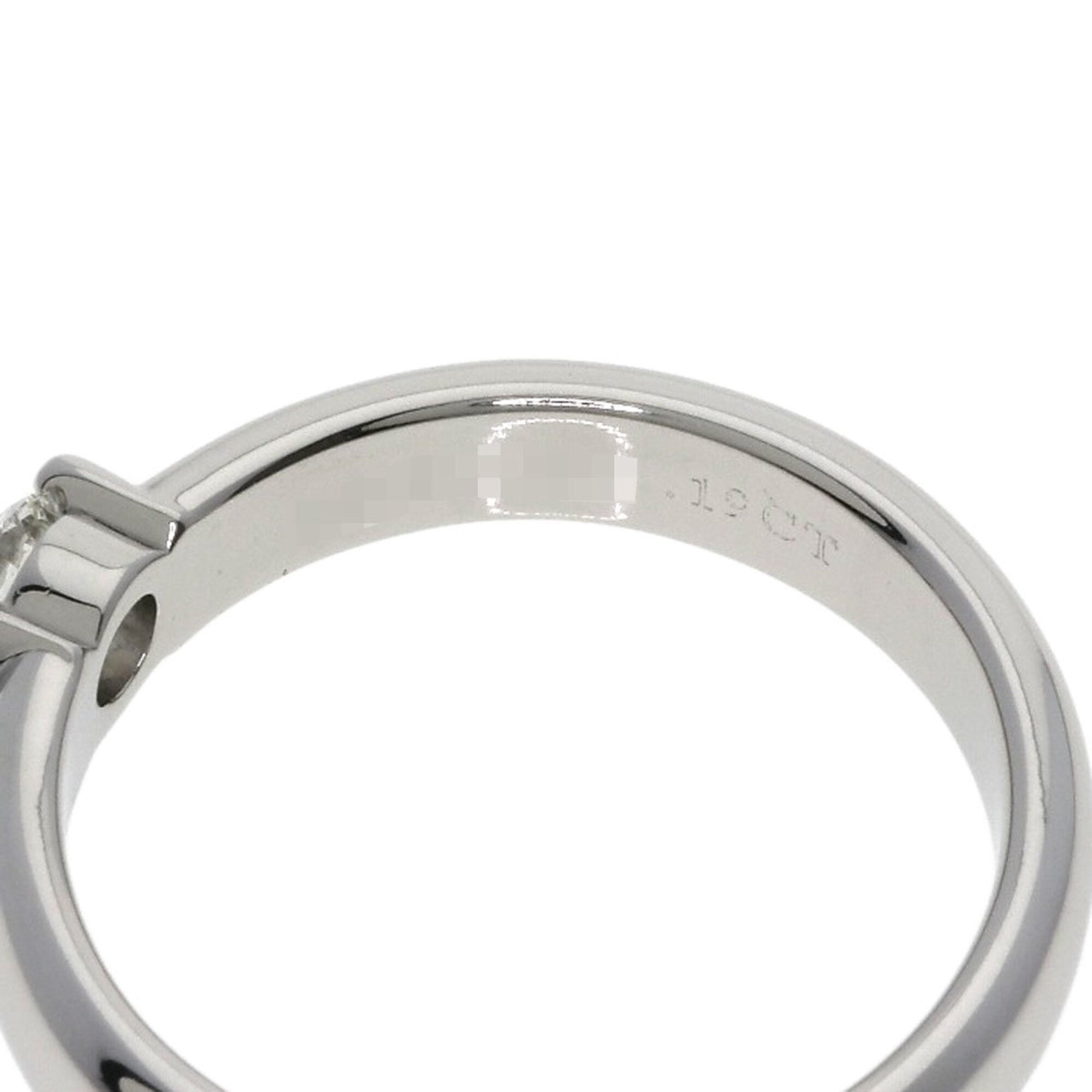 Tiffany Silver Platinum 950 Anniversary Ring (Pre-Owned)