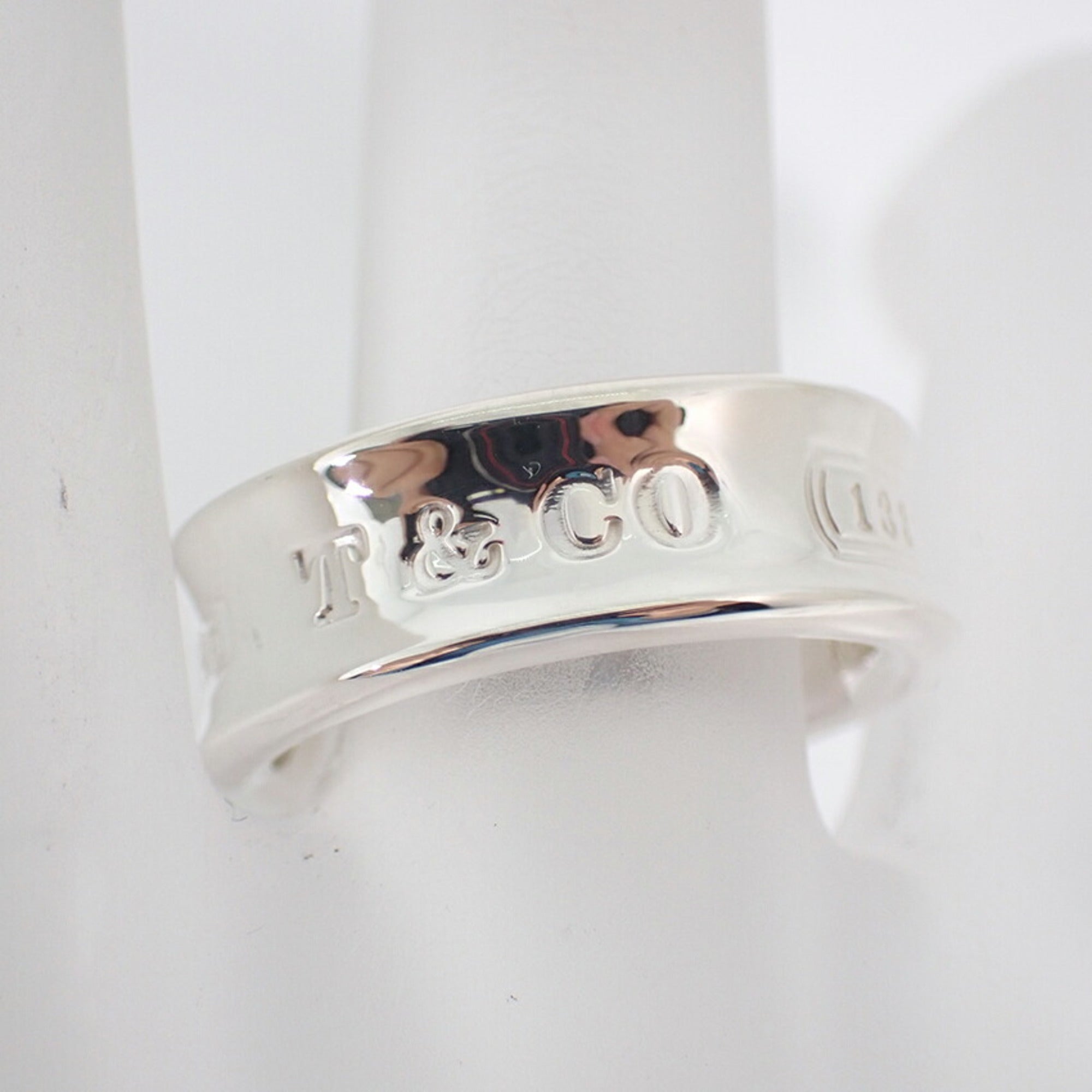 Tiffany Sterling Silver 925 Band Ring (Pre-Owned)