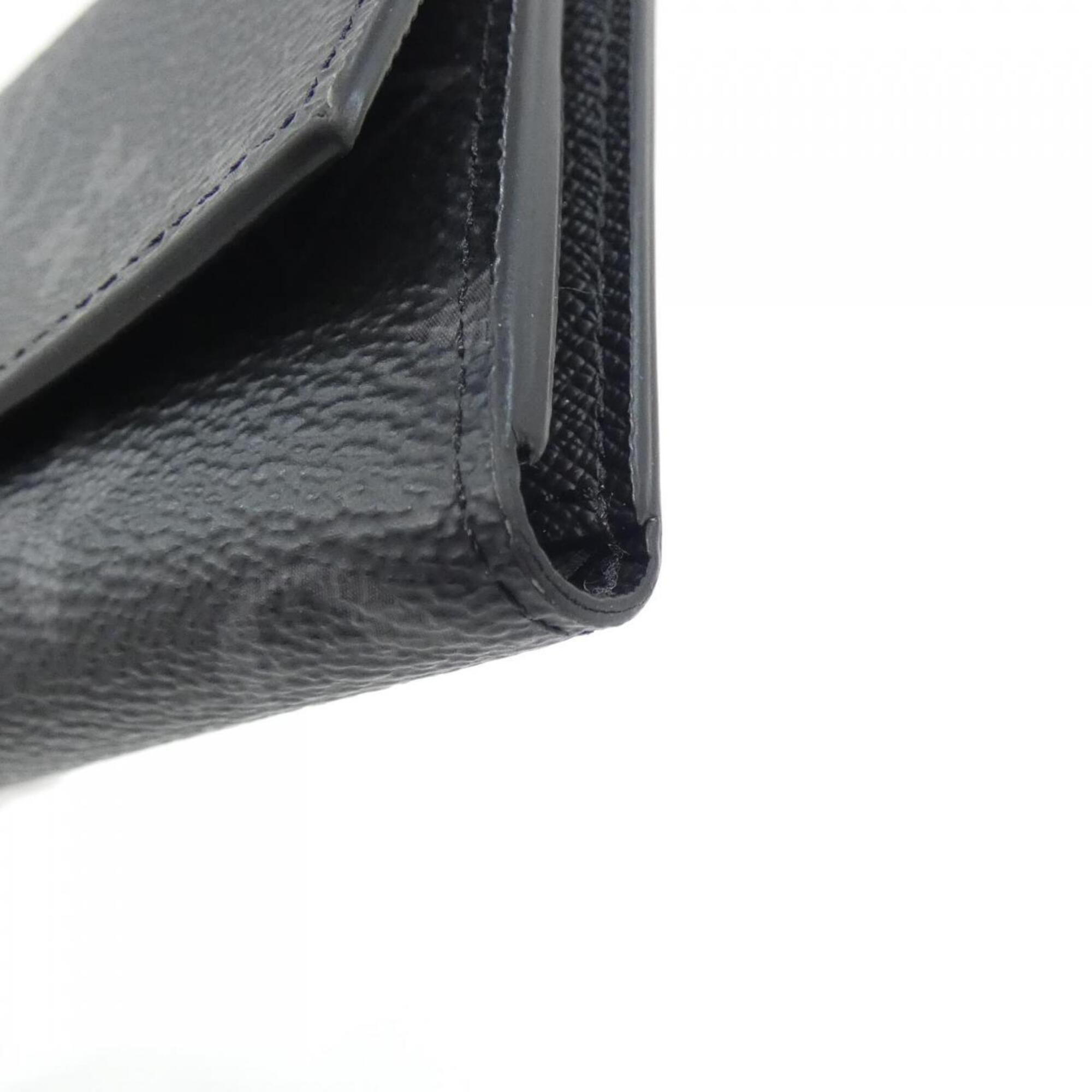 Louis Vuitton Monogram Eclipse Black Coated Canvas Wallet (Tri-Fold) (Pre-Owned)