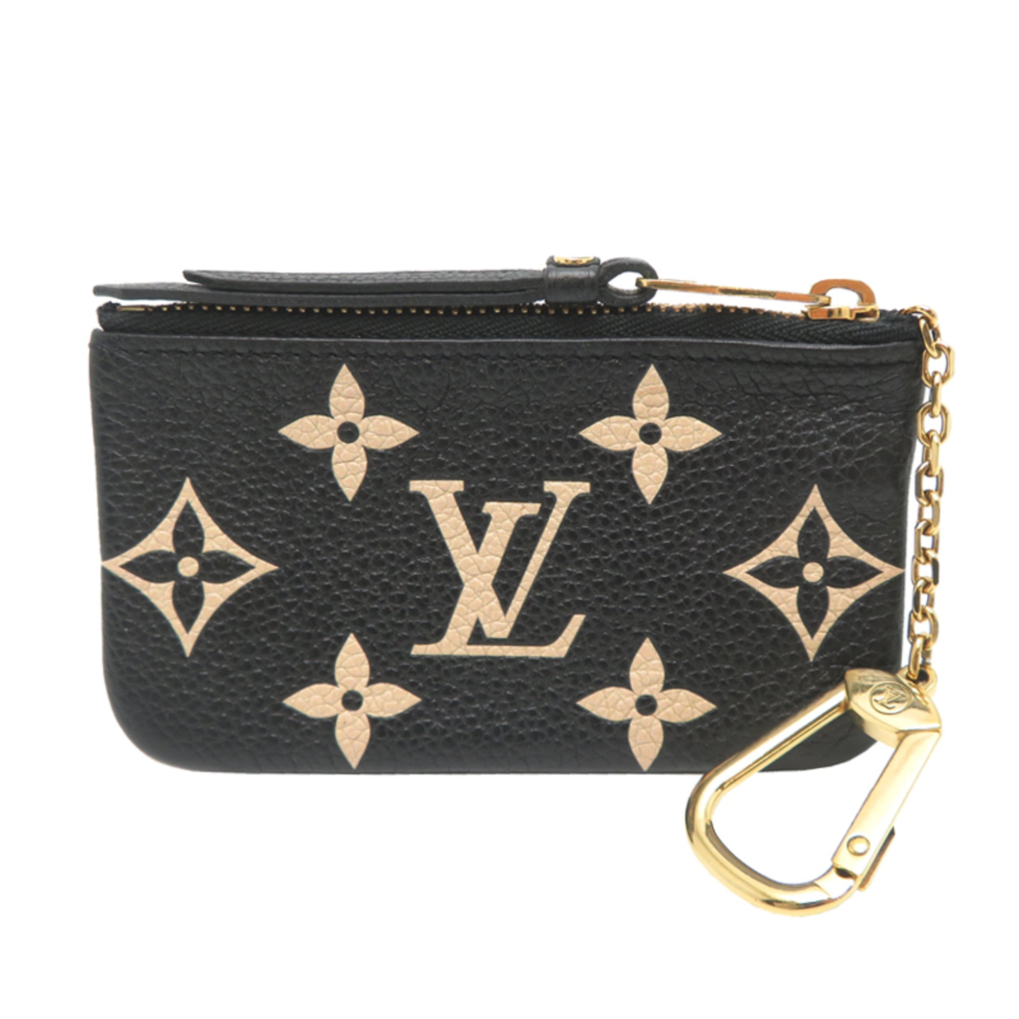 Louis Vuitton Bicolor Black Monogram Empreinte Coin Purse/Coin Case (Pre-Owned)