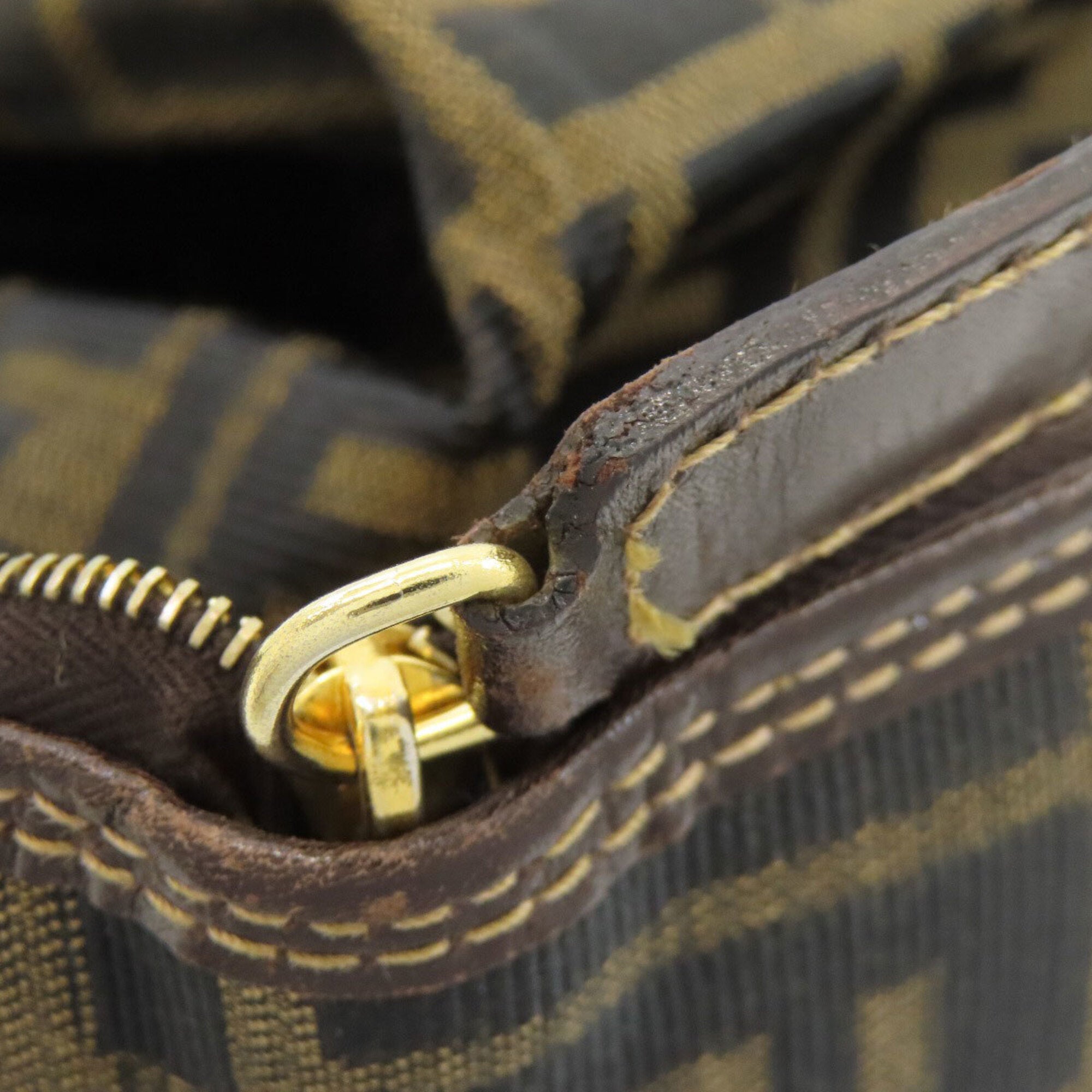 Fendi Brown Canvas Eco-Bag Tote Bag (Pre-Owned)