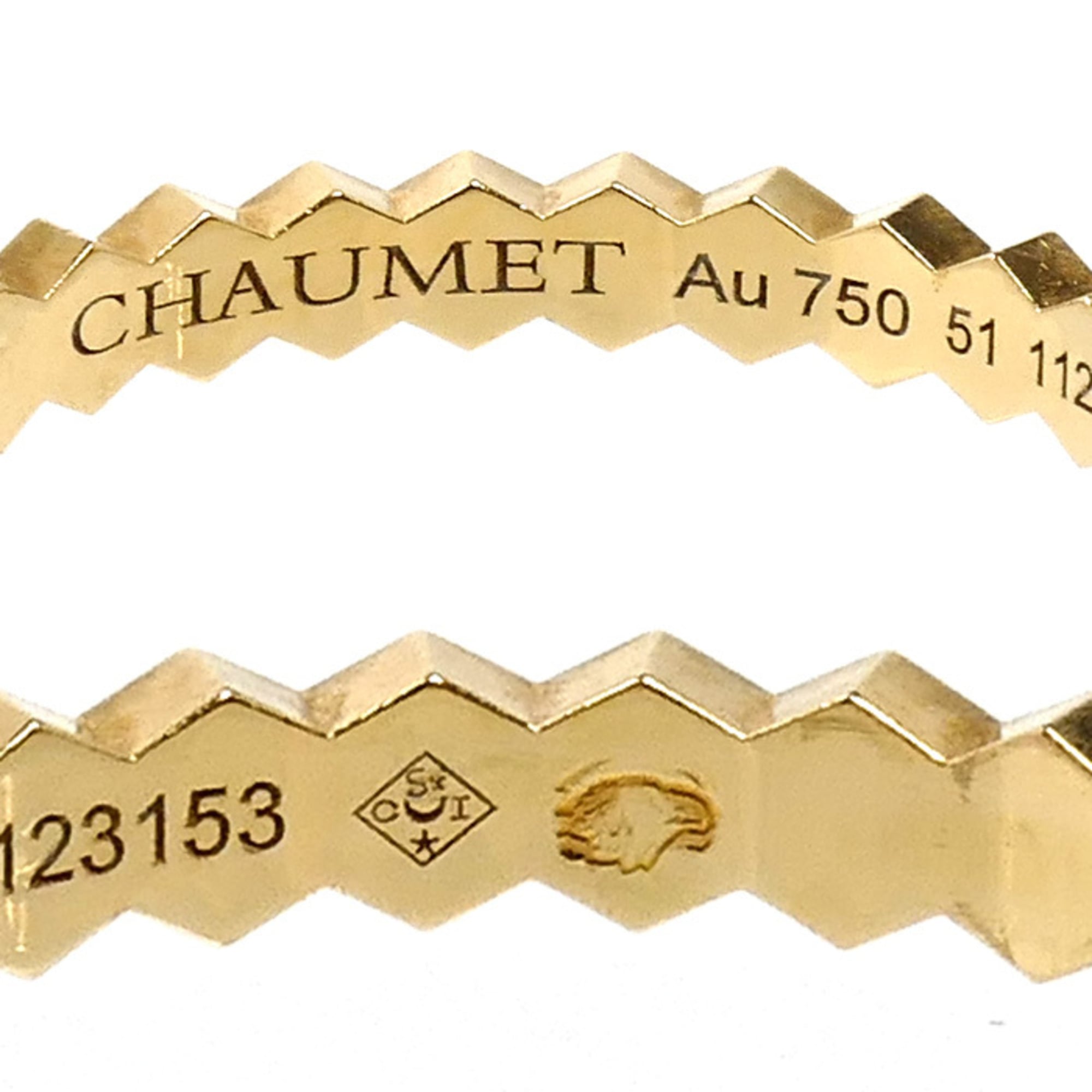 Chaumet Yellow Gold (18K) Band Ring (Pre-Owned)