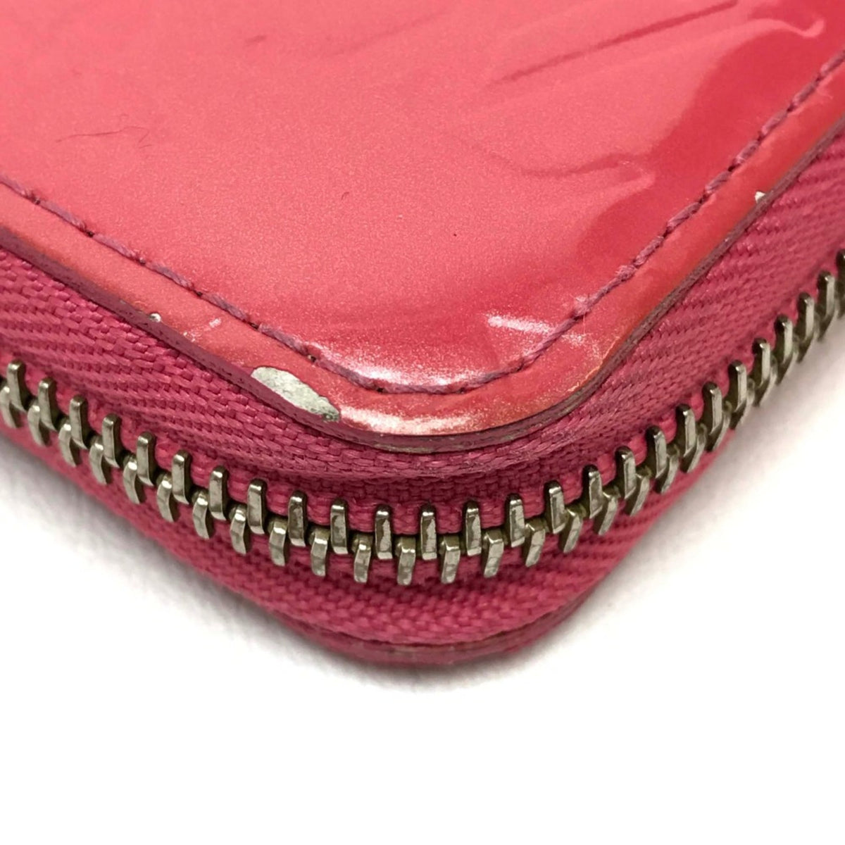 Louis Vuitton Pink Leather Long Wallet (Bi-Fold) (Pre-Owned)