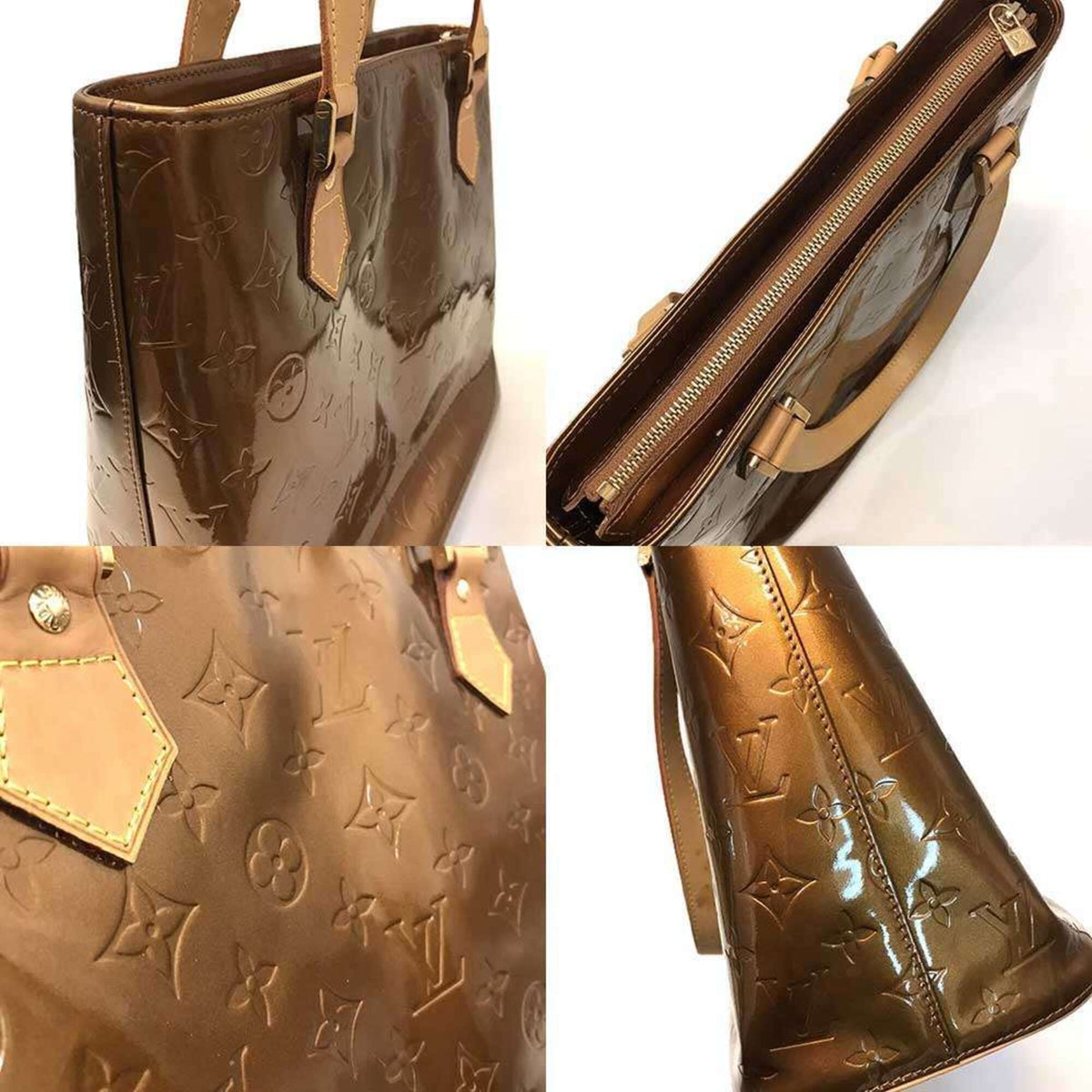 Louis Vuitton Monogram Vernis Brown Monogram Vernis Handbag Shoulder Bag (Pre-Owned)