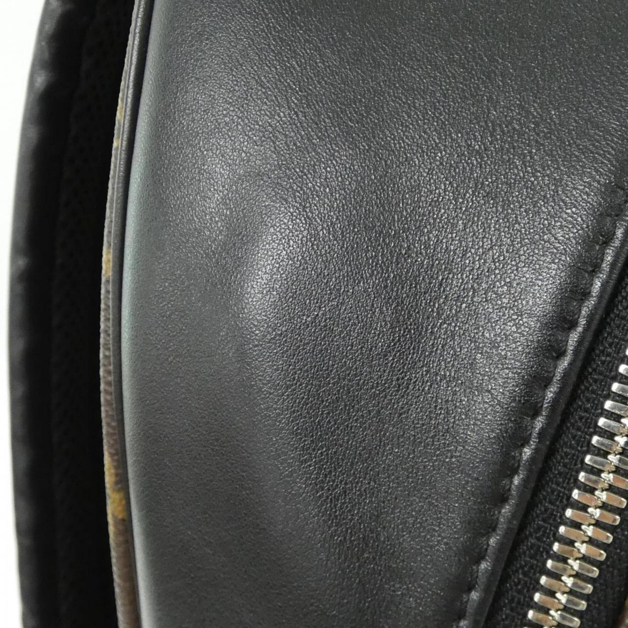 Louis Vuitton Marron Coated Canvas Backpack (Pre-Owned)