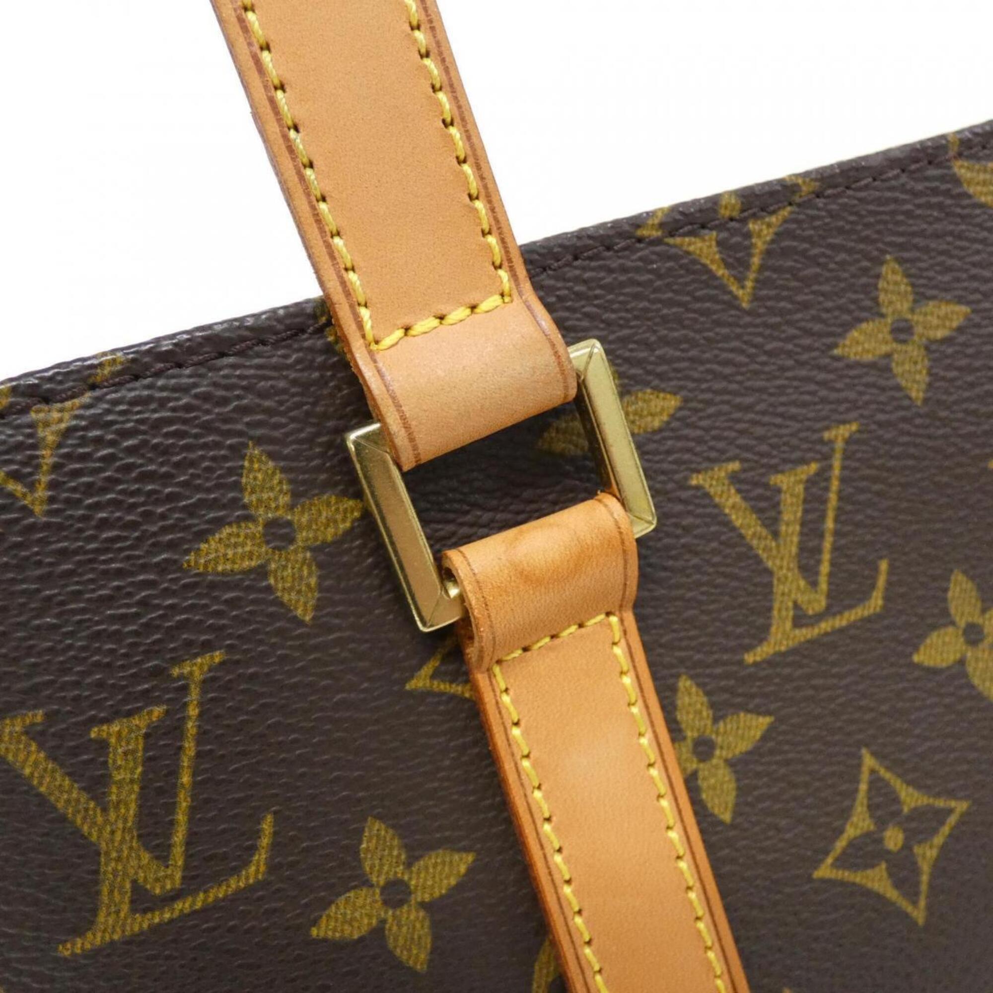 Louis Vuitton Monogram Marron Coated Canvas Handbag (Pre-Owned)