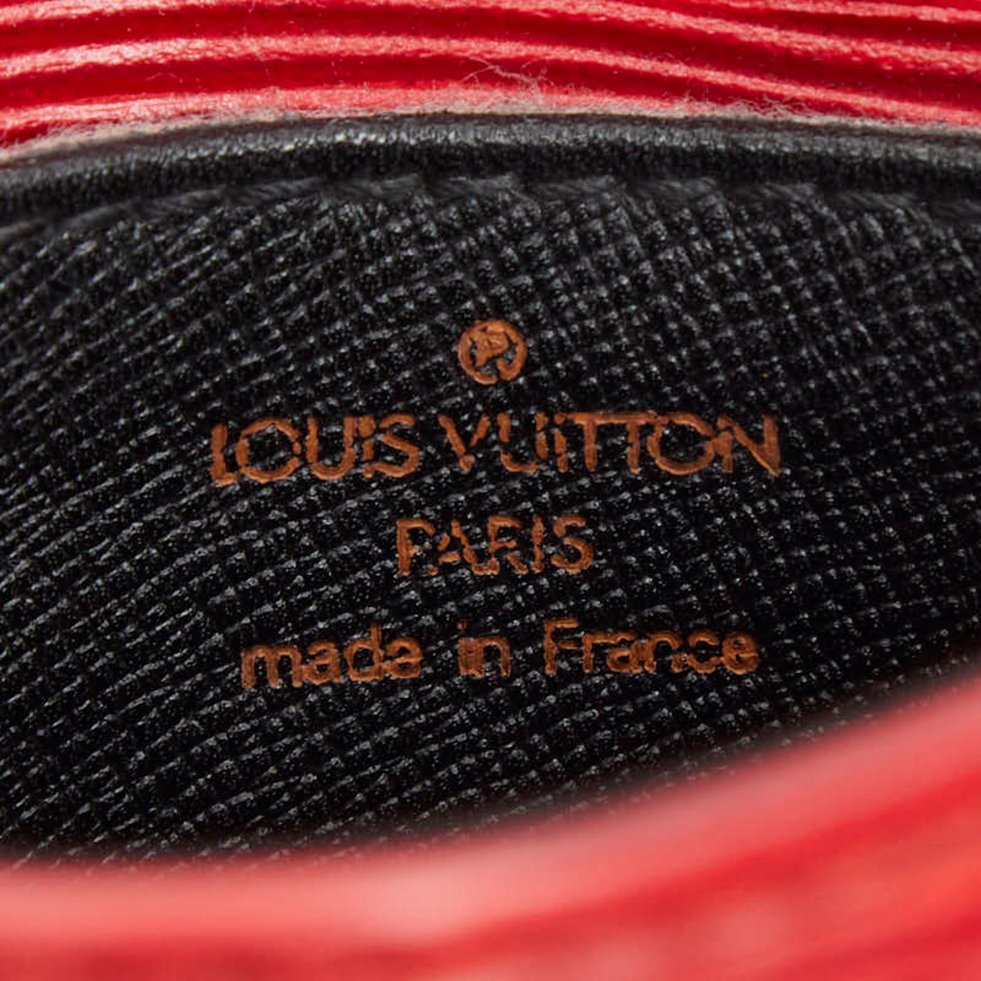 Louis Vuitton Epi Red Color Leather Shoulder Bag (Pre-Owned)