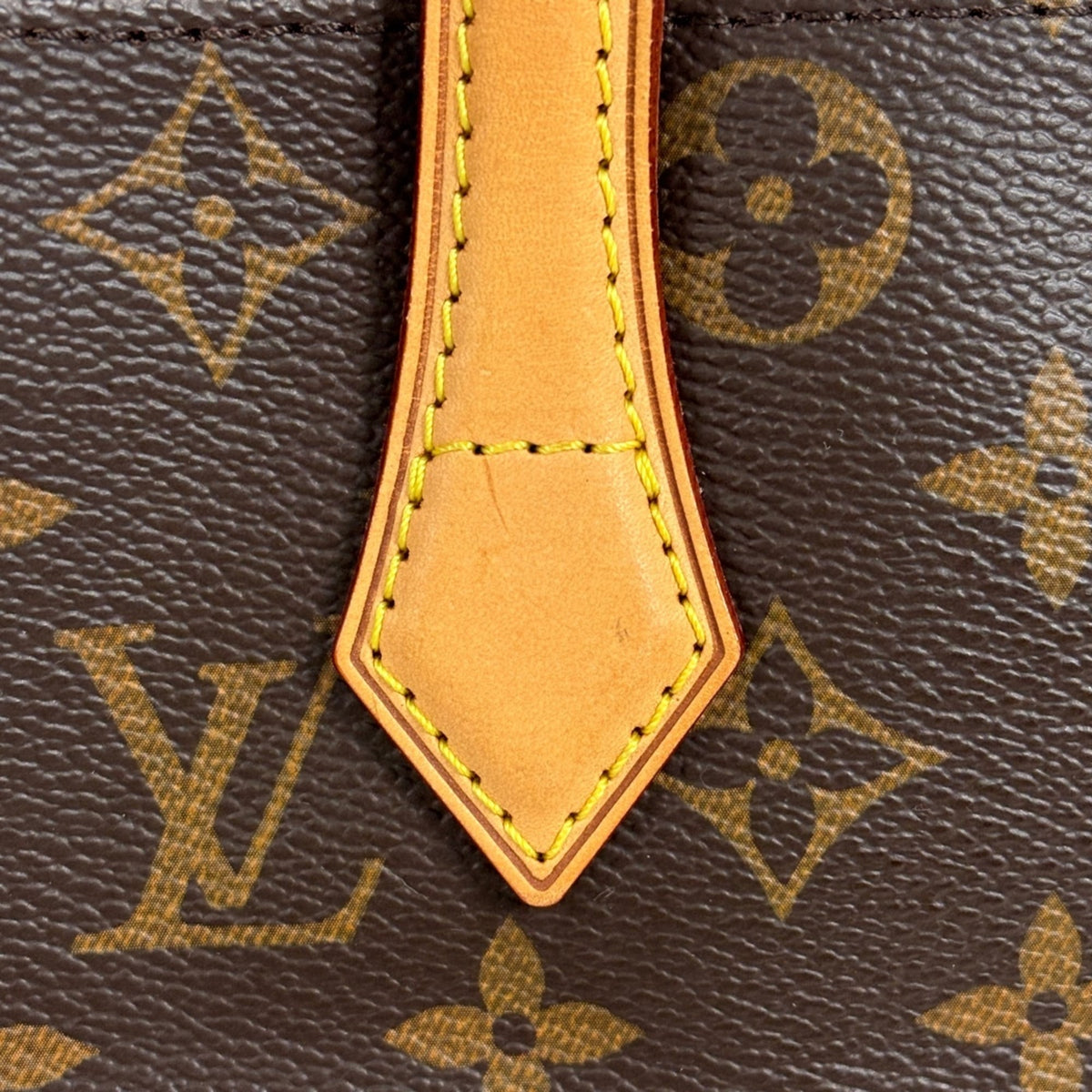 Louis Vuitton Brown Monogram Handbag Tote Bag (Pre-Owned)