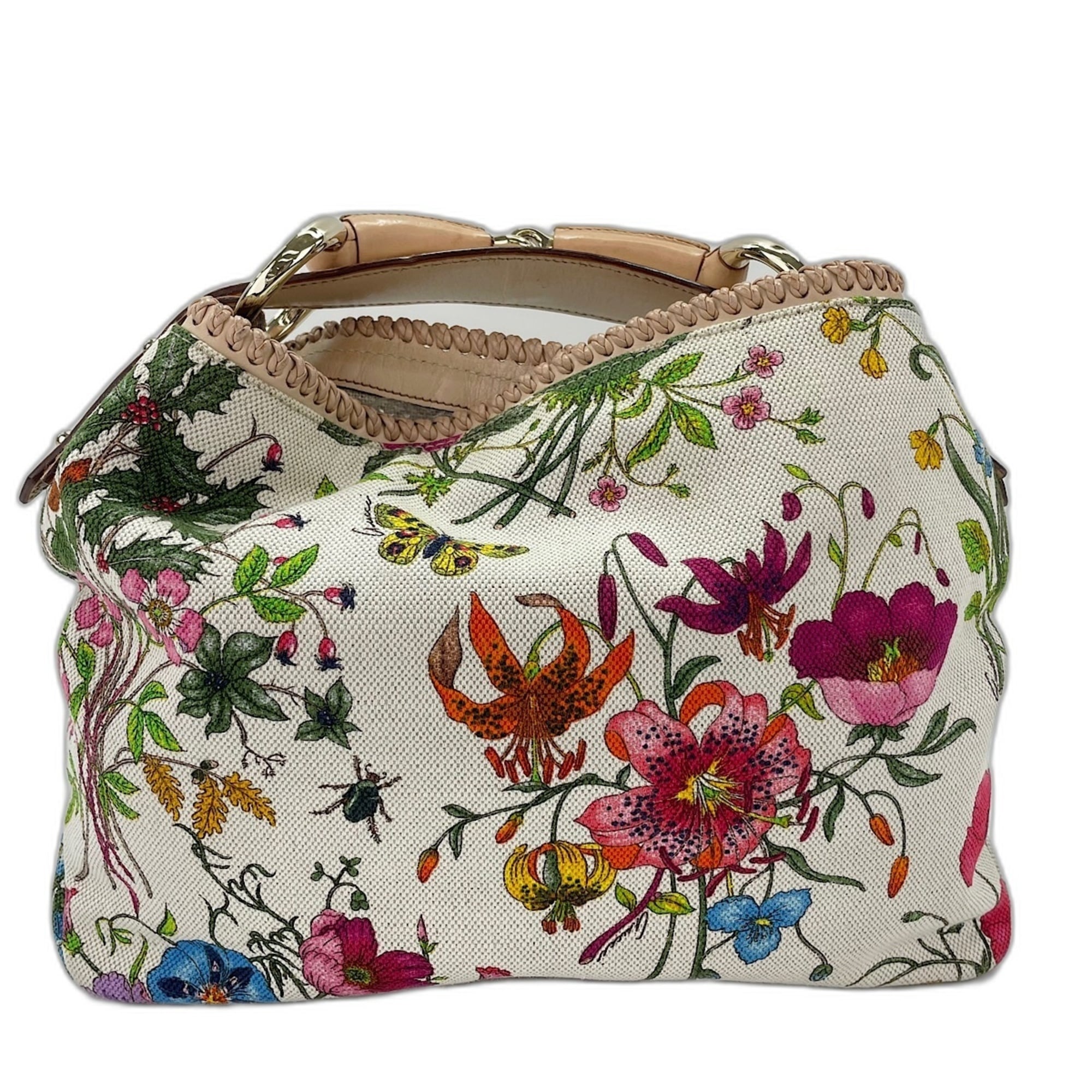Gucci Multi-Color Canvas Handbag (Pre-Owned)