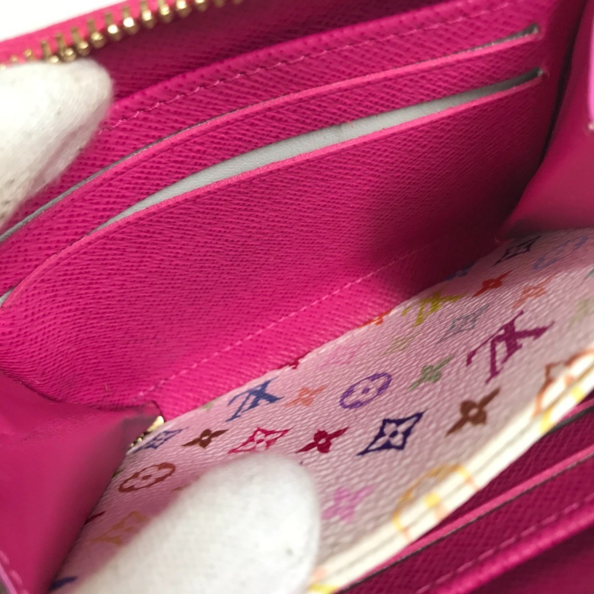 Louis Vuitton Epi Pink Epi Leather Coin Purse/Coin Case (Pre-Owned)