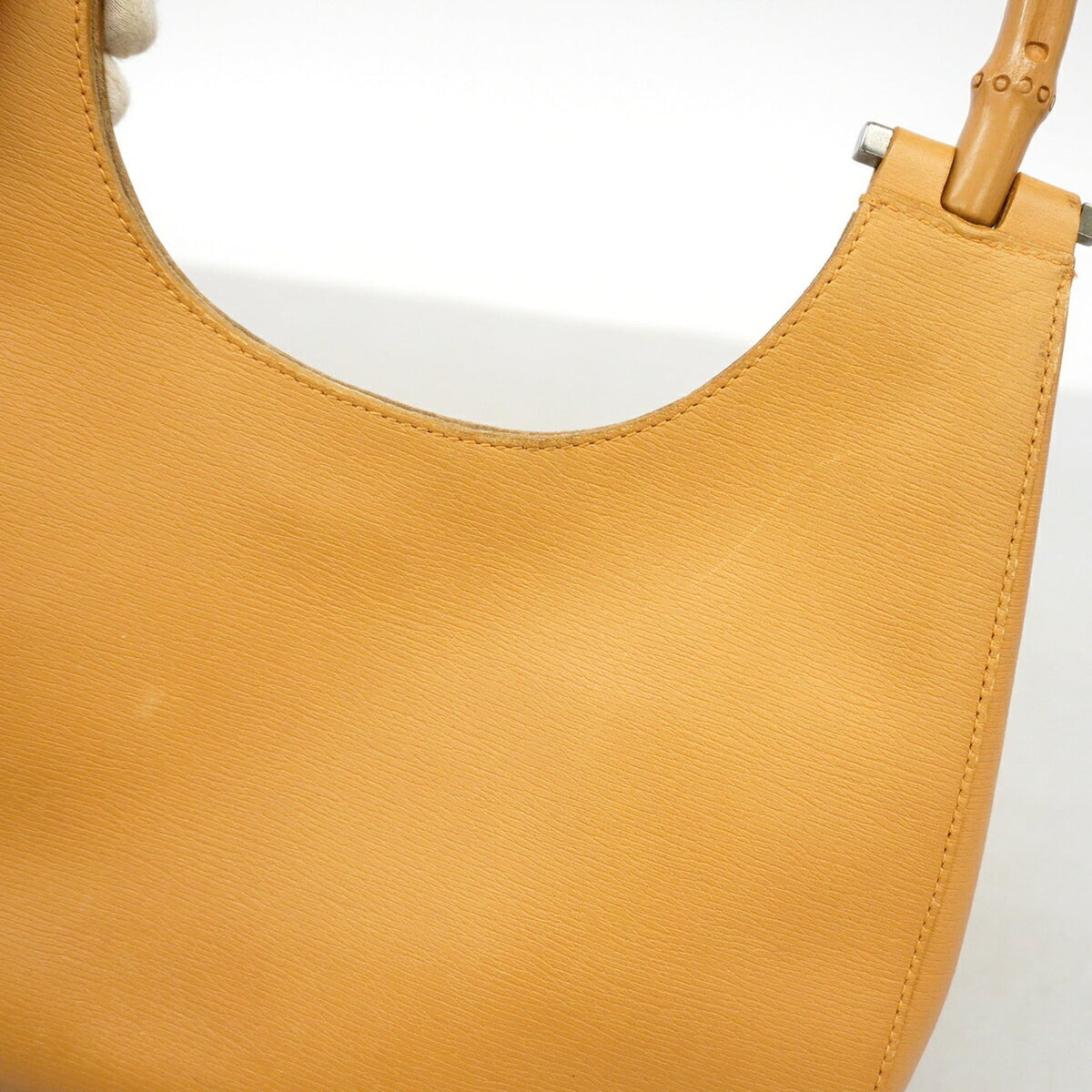 Gucci Light Brown Leather Handbag (Pre-Owned)