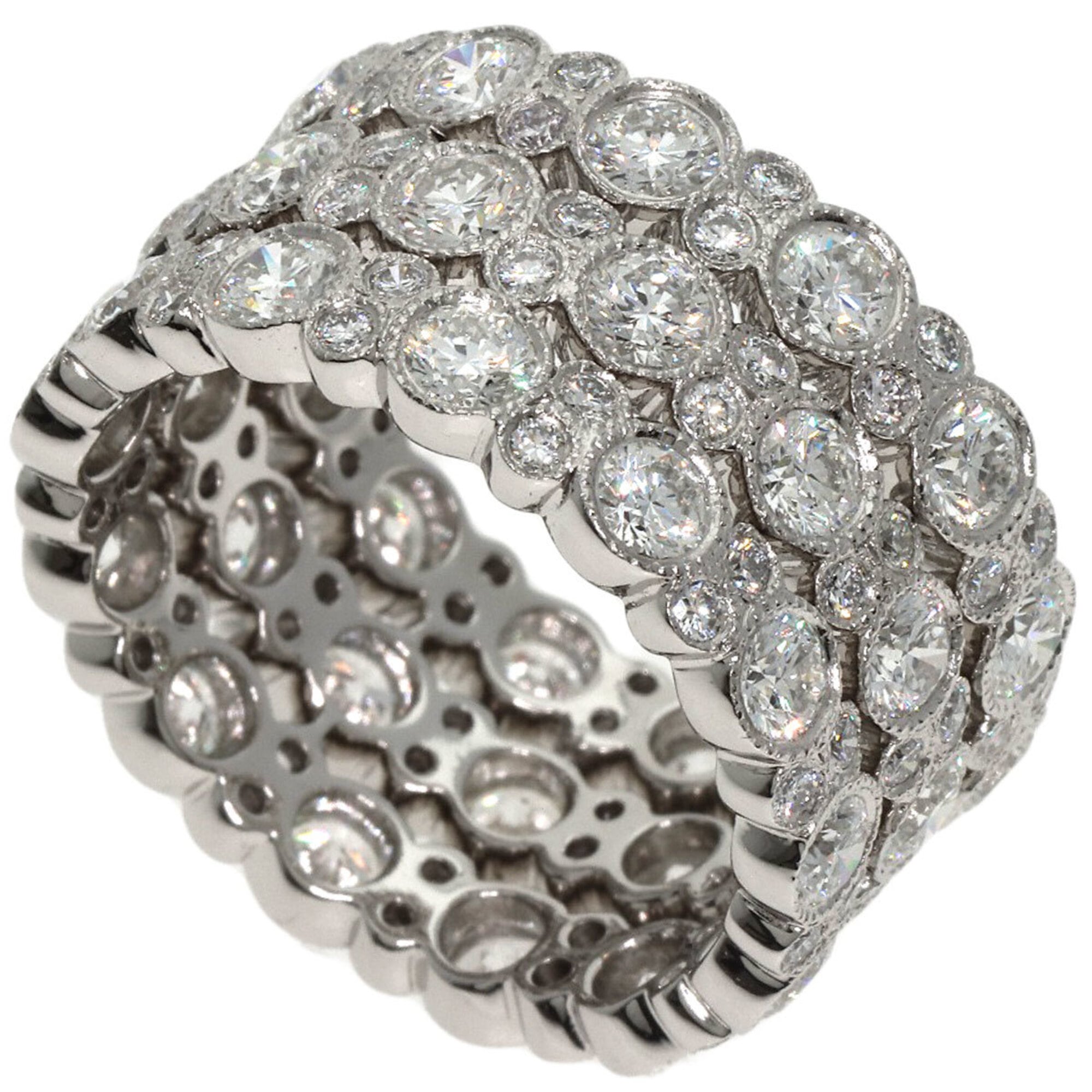 Tiffany Platinum 950 Band Ring (Pre-Owned)