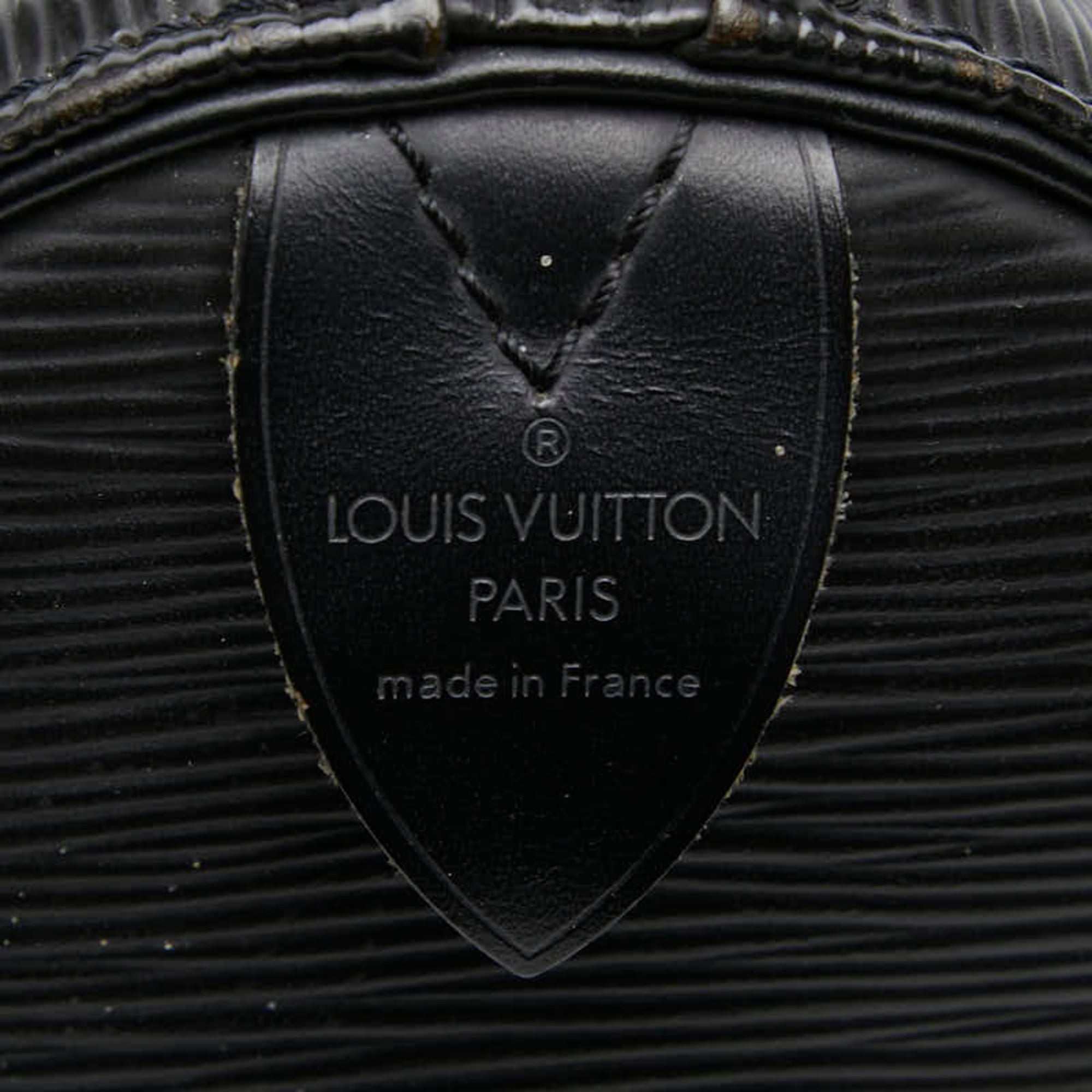 Louis Vuitton Epi Black Noir Leather Boston Bag (Pre-Owned)