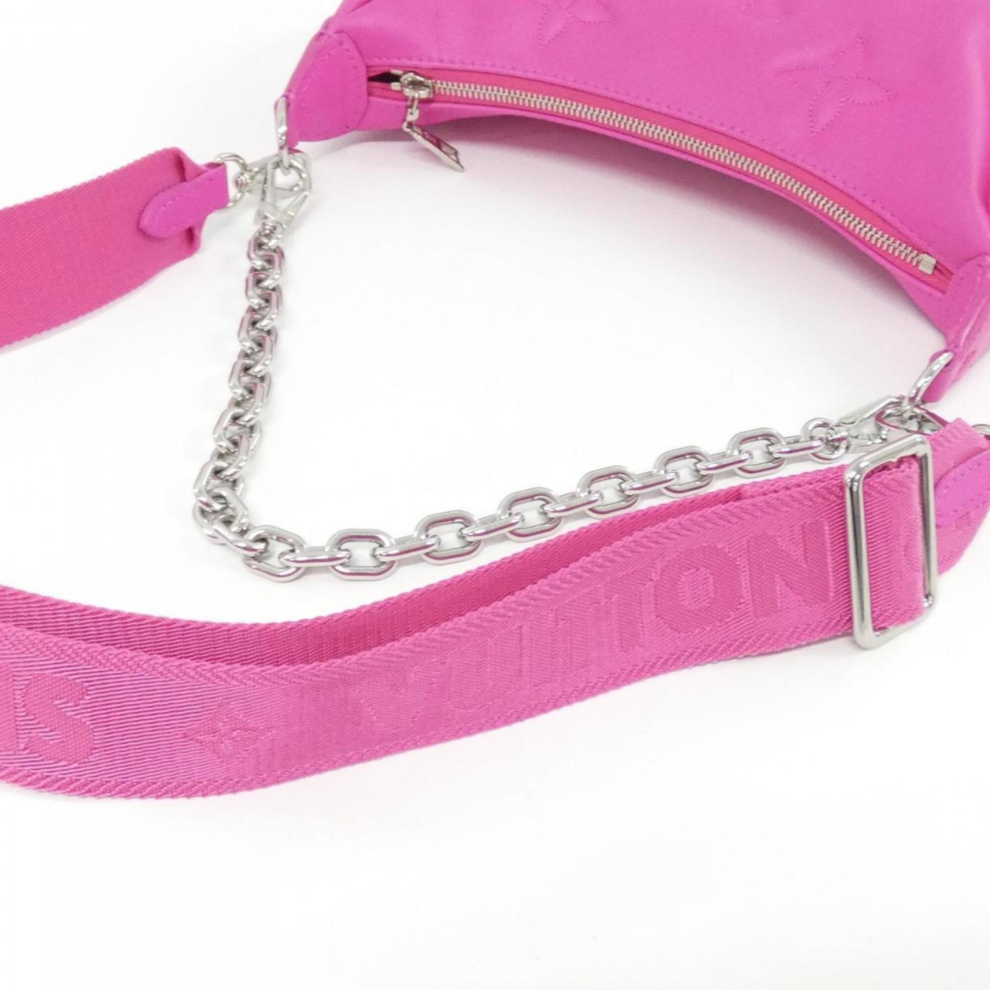 Louis Vuitton Pink Leather Shoulder Bag (Pre-Owned)