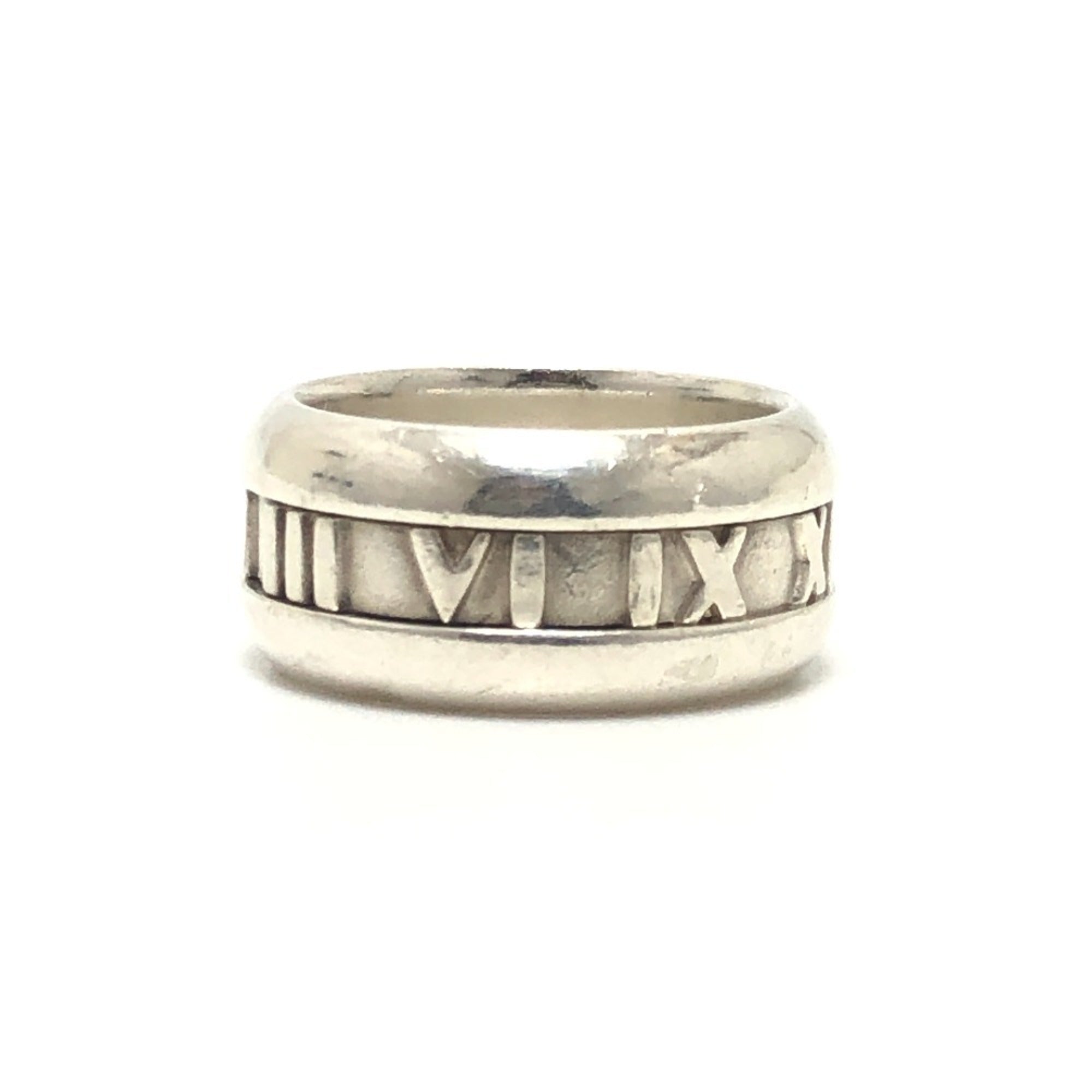 Tiffany Silver Silver 925 Band Ring (Pre-Owned)