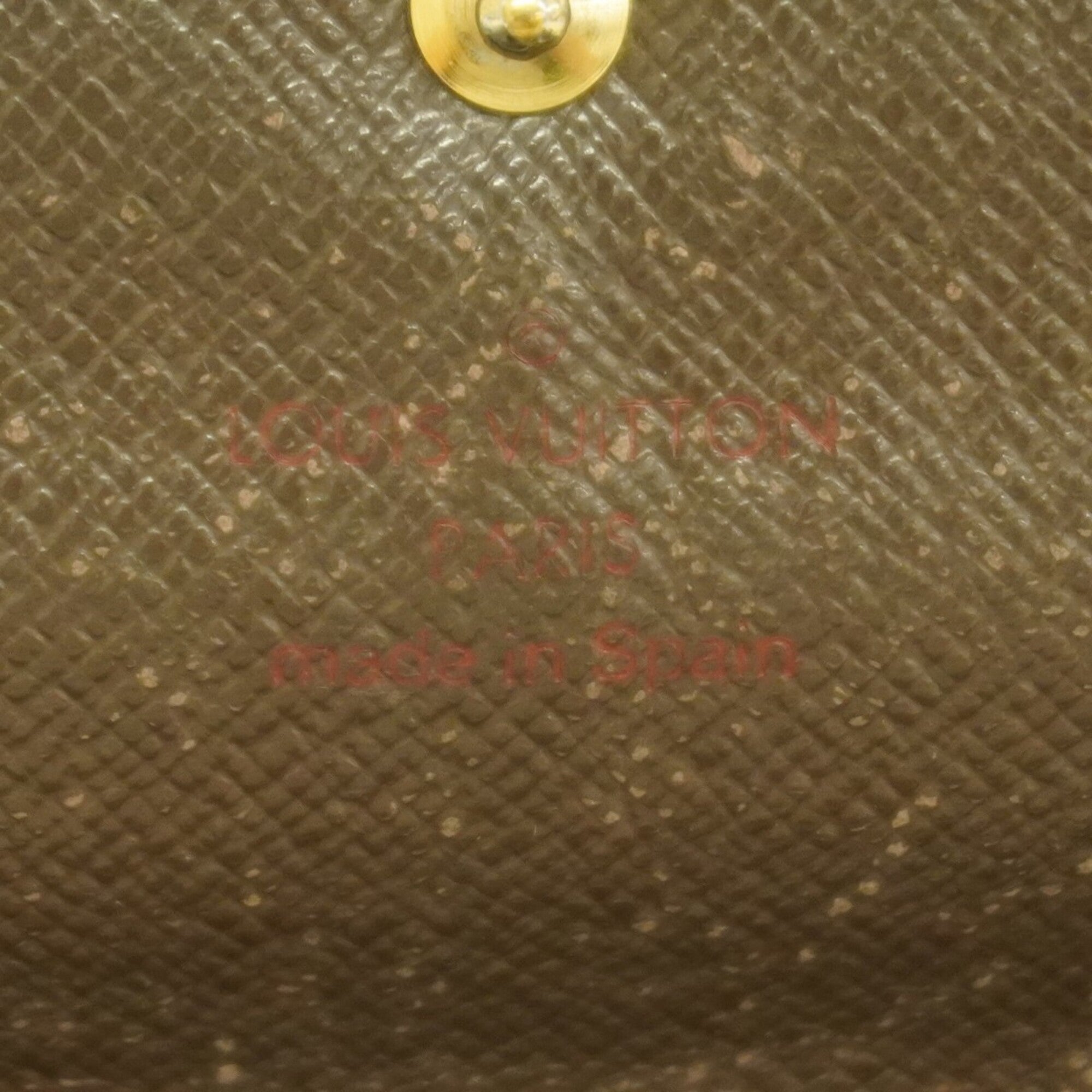 Louis Vuitton Ebene Long Wallet (Bi-Fold) (Pre-Owned)