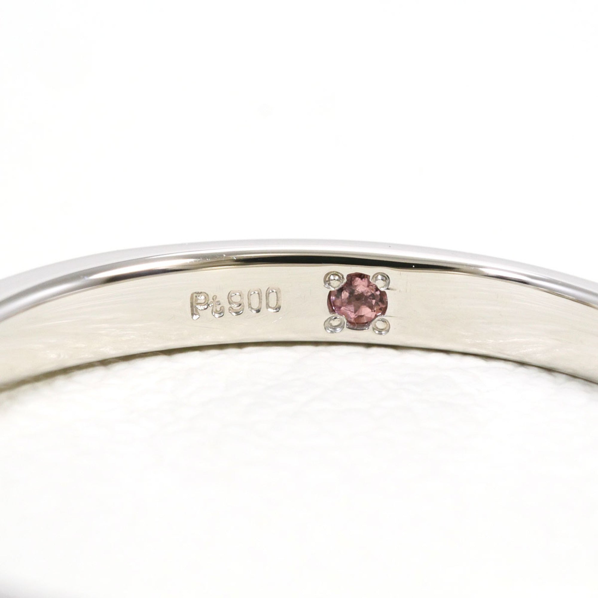 Unbranded Pink Platinum Platinum 900 Band Ring (Pre-Owned)
