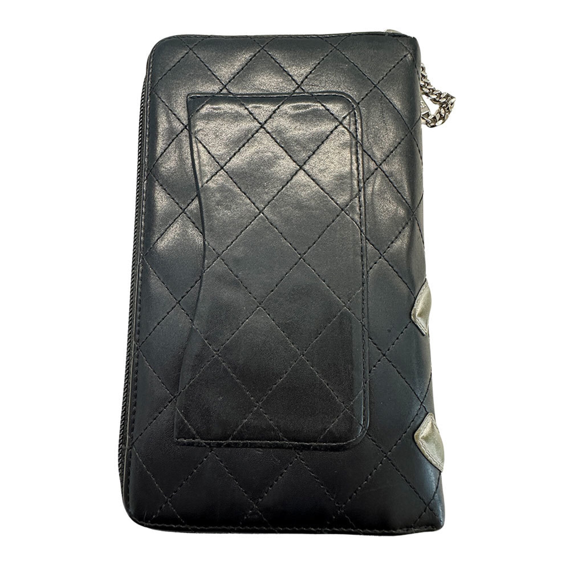 Chanel Black Leather (Pre-Owned)