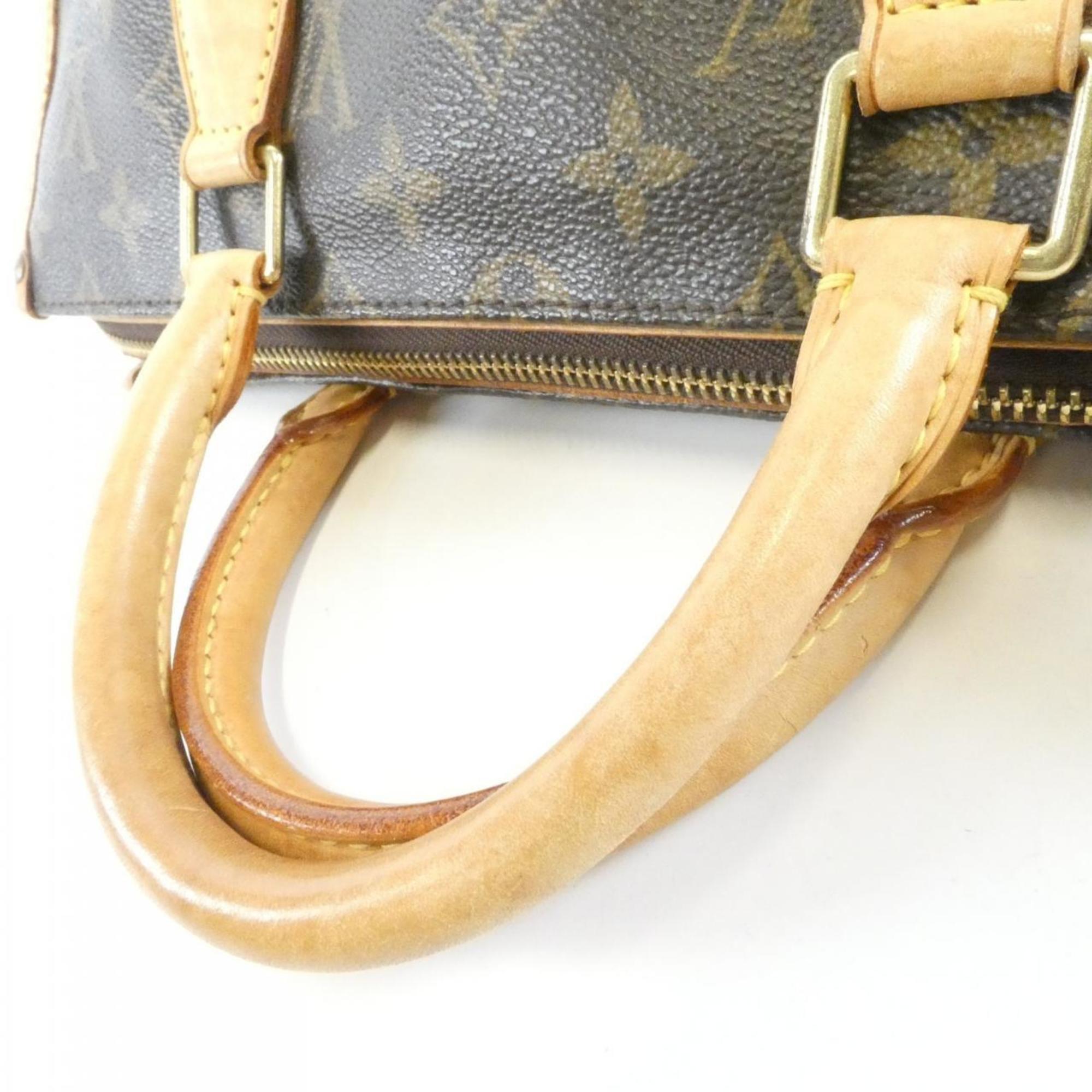Louis Vuitton Brown Coated Canvas Handbag (Pre-Owned)