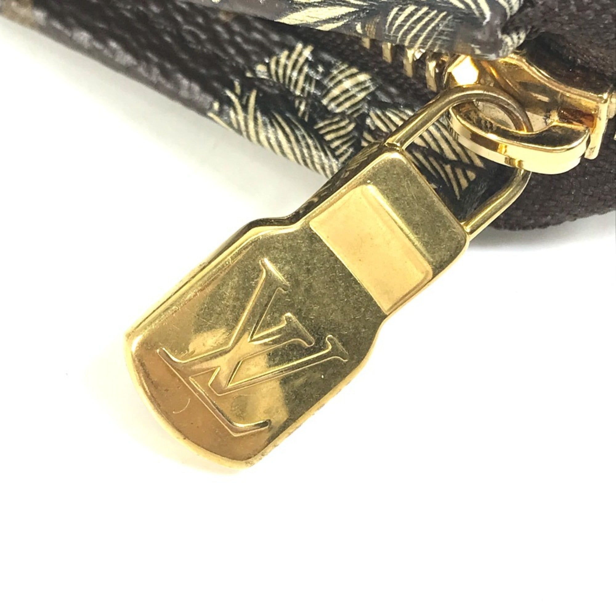 Louis Vuitton Brown Monogram Clutch Bag Pochette (Pre-Owned)