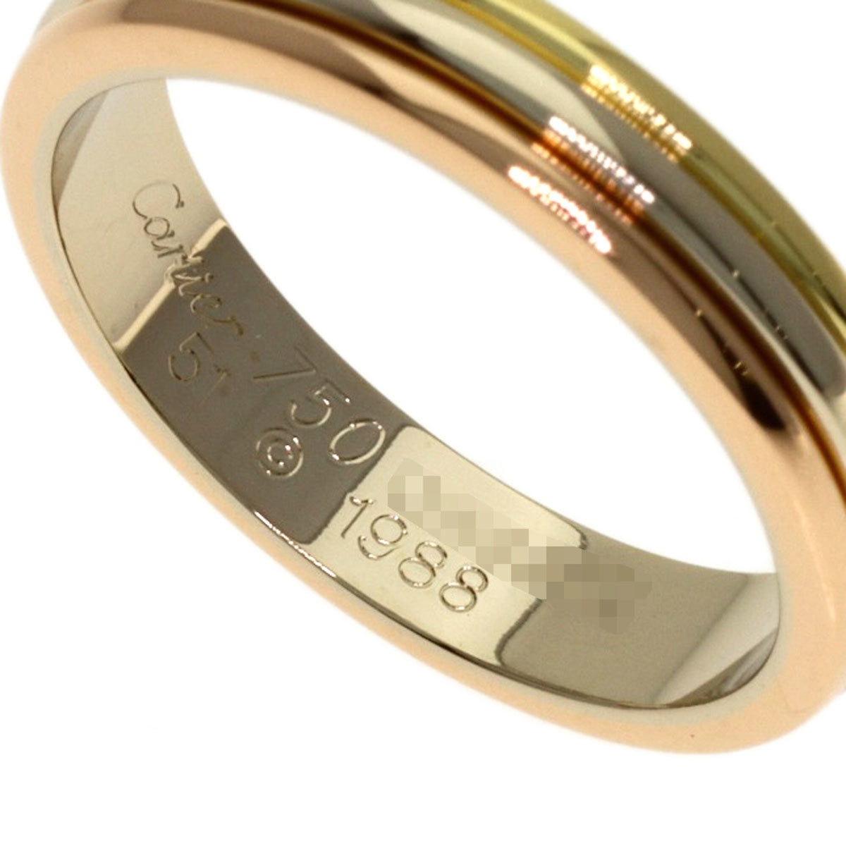 Cartier Yellow Gold Yellow Gold (18K) Band Ring (Pre-Owned)
