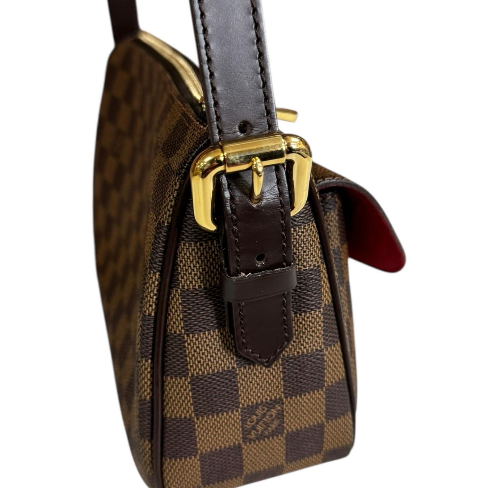 Louis Vuitton Damier Brown Damier Canvas Damier Canvas Shoulder Bag (Pre-Owned)