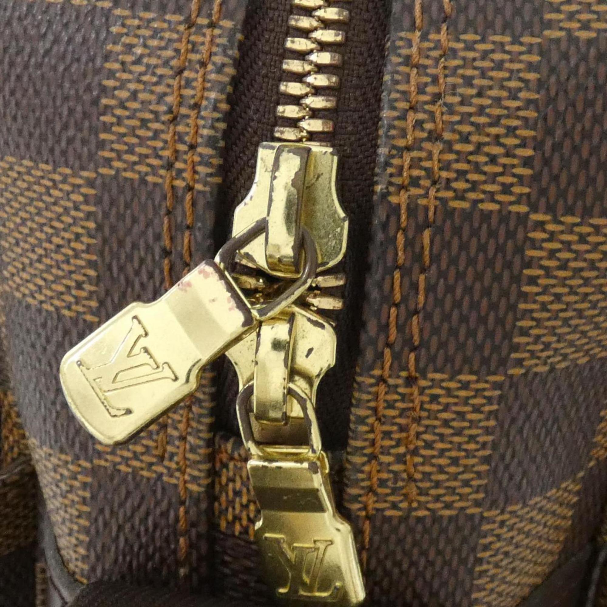 Louis Vuitton Ebene Coated Canvas Shoulder Bag (Pre-Owned)
