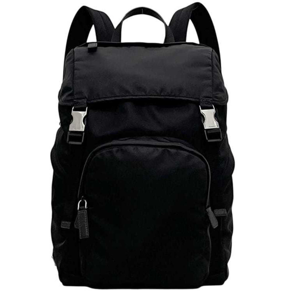 Prada Black Nero Nylon Backpack (Pre-Owned)