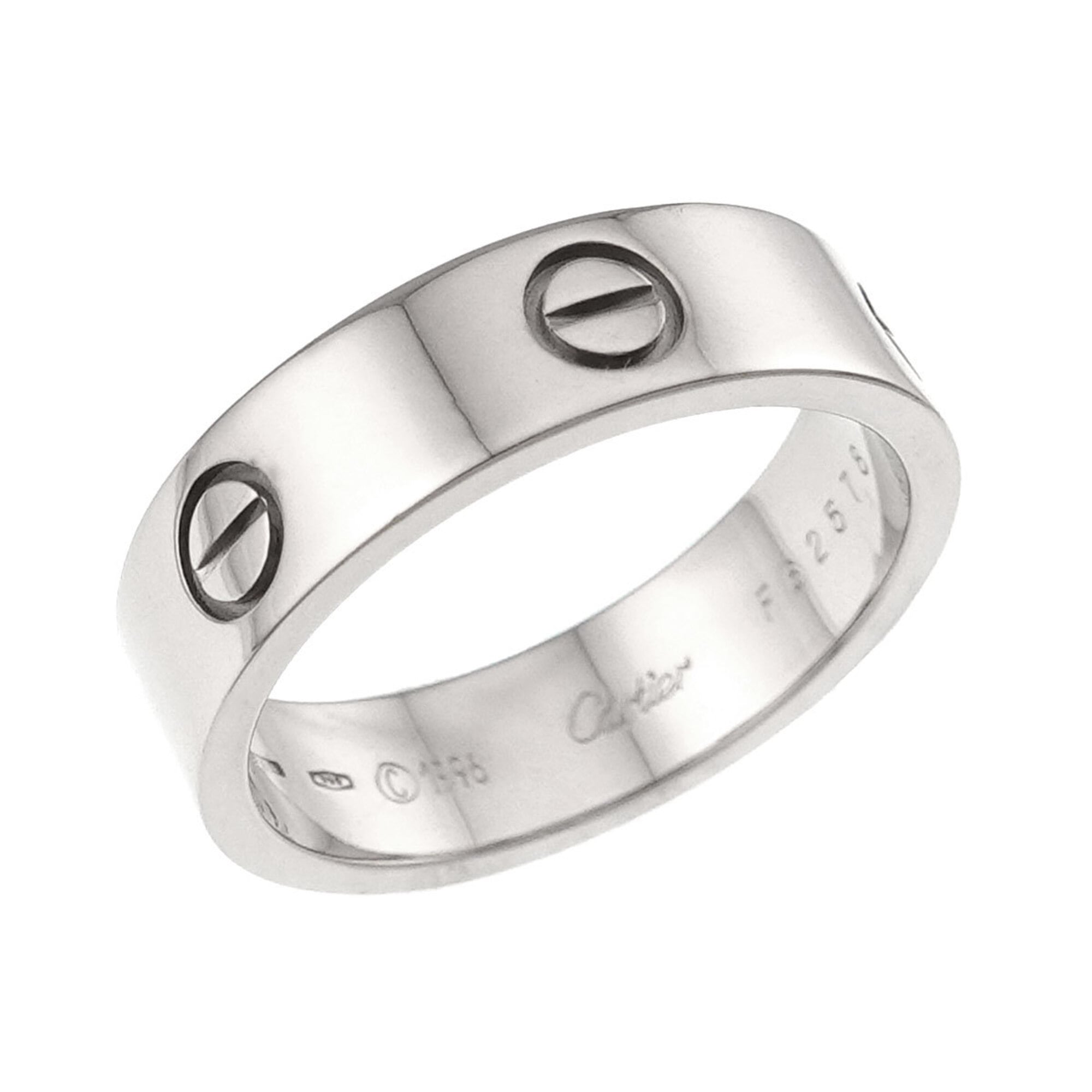 Cartier White Gold (18K) Band Ring (Pre-Owned)