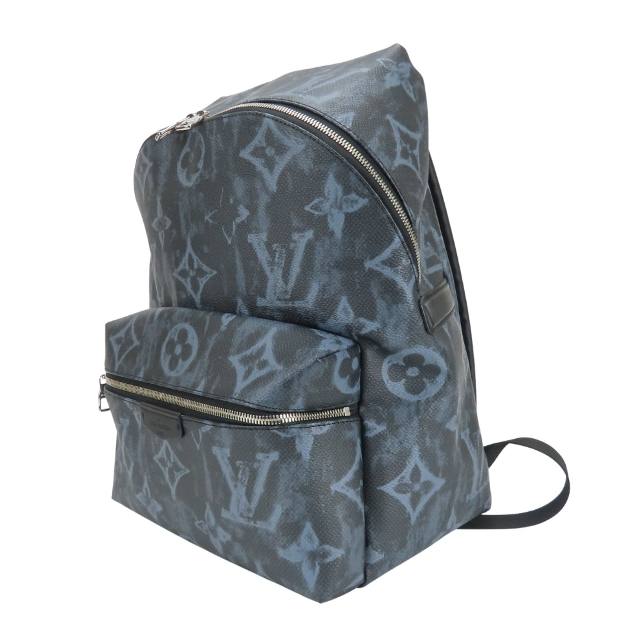 Louis Vuitton Black Gray Noir Backpack (Pre-Owned)