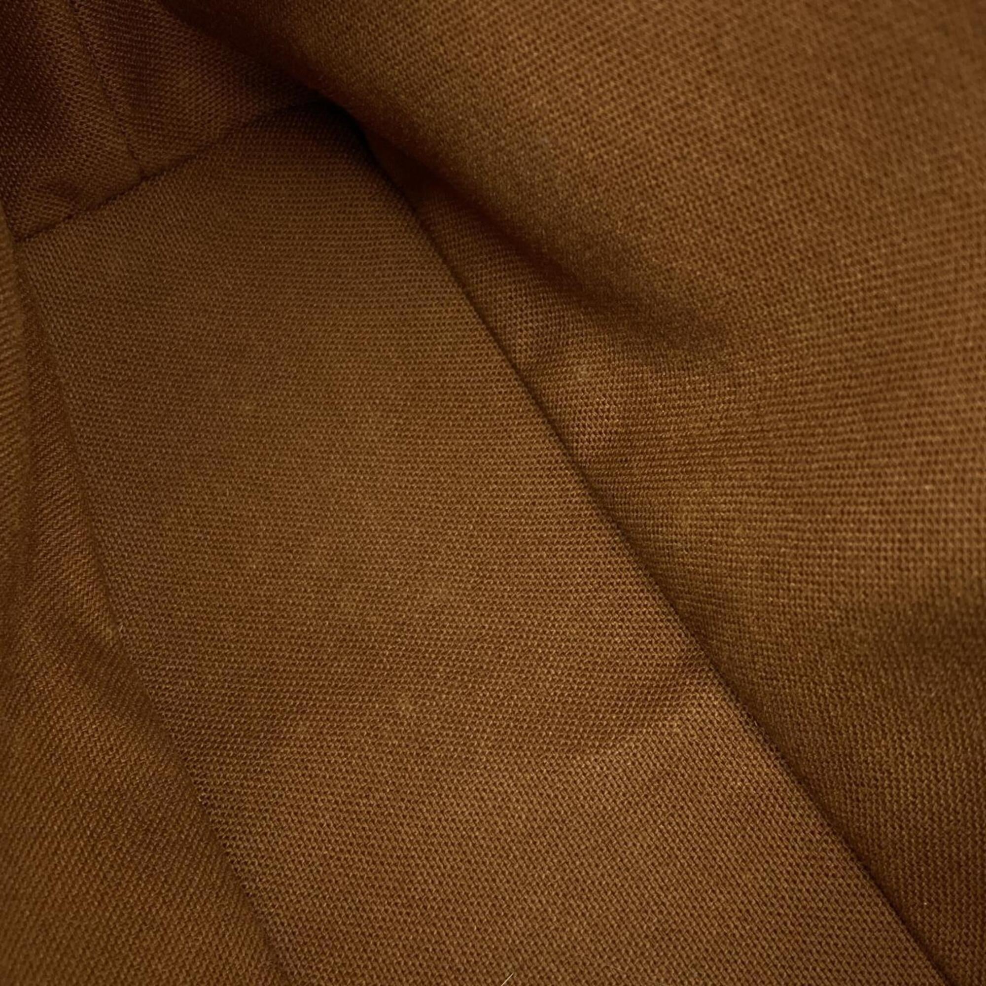 Louis Vuitton Marron Coated Canvas Shoulder Bag (Pre-Owned)