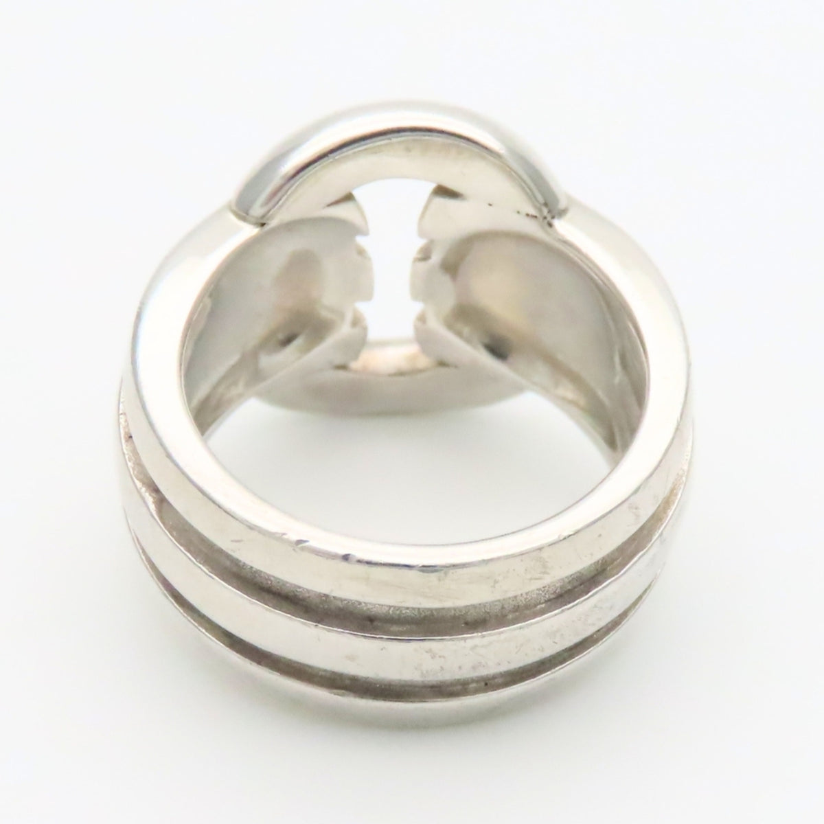 Tiffany Silver Silver 925 Band Ring (Pre-Owned)