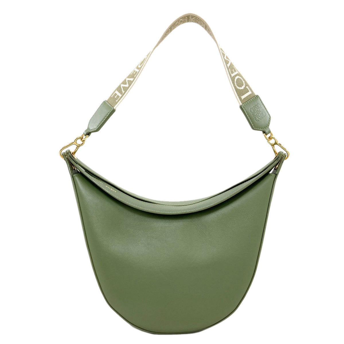 Loewe Green Leather Shoulder Bag (Pre-Owned)